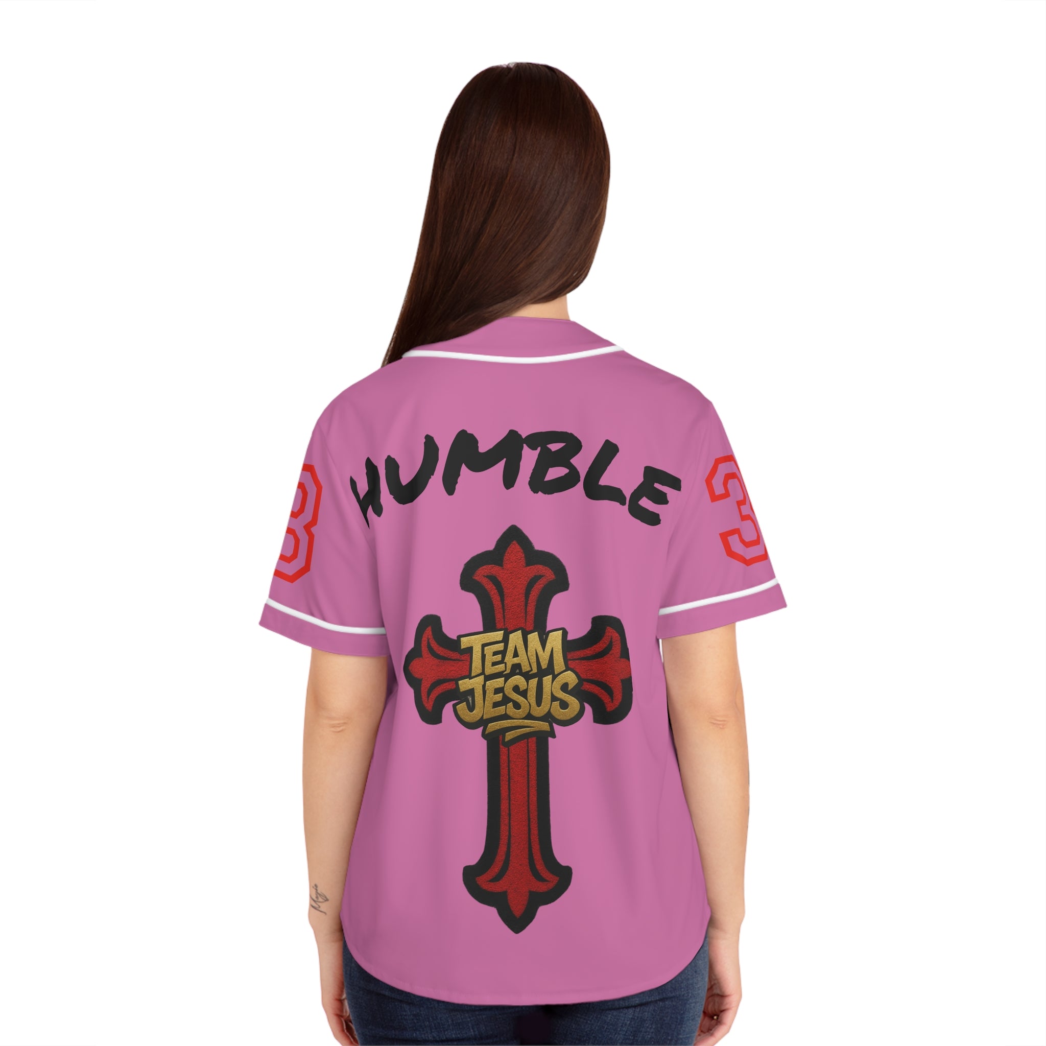 RED Team Jesus Women's Jersey