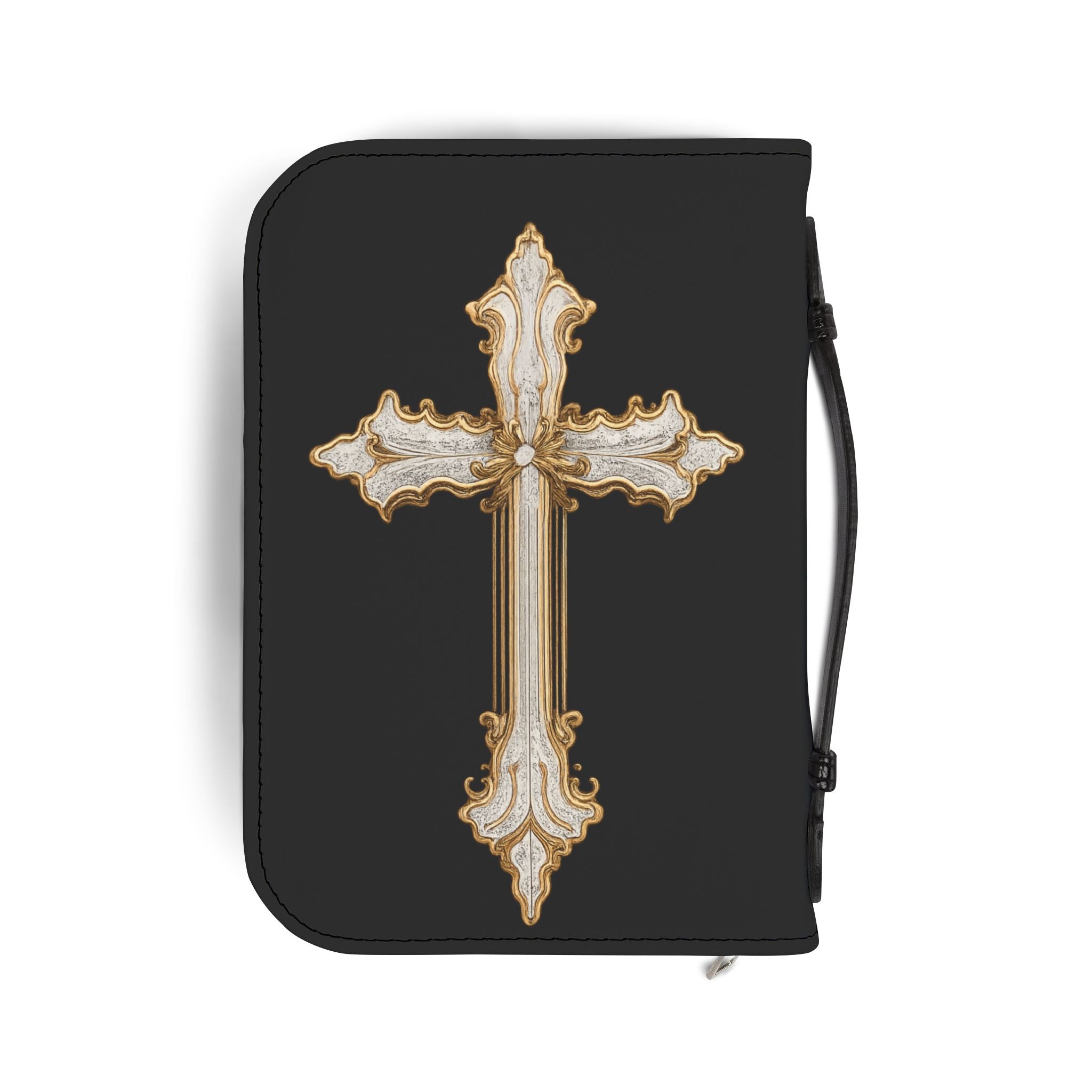 "My Worship Is Loud Because My Wounds Are Deep" Bible Cover - Black