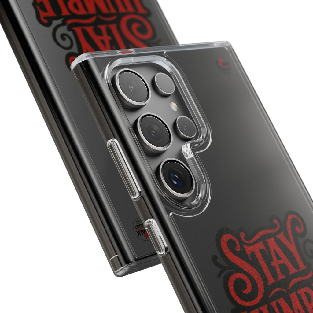 Stay Humble Clear Impact-Resistant Phone Case