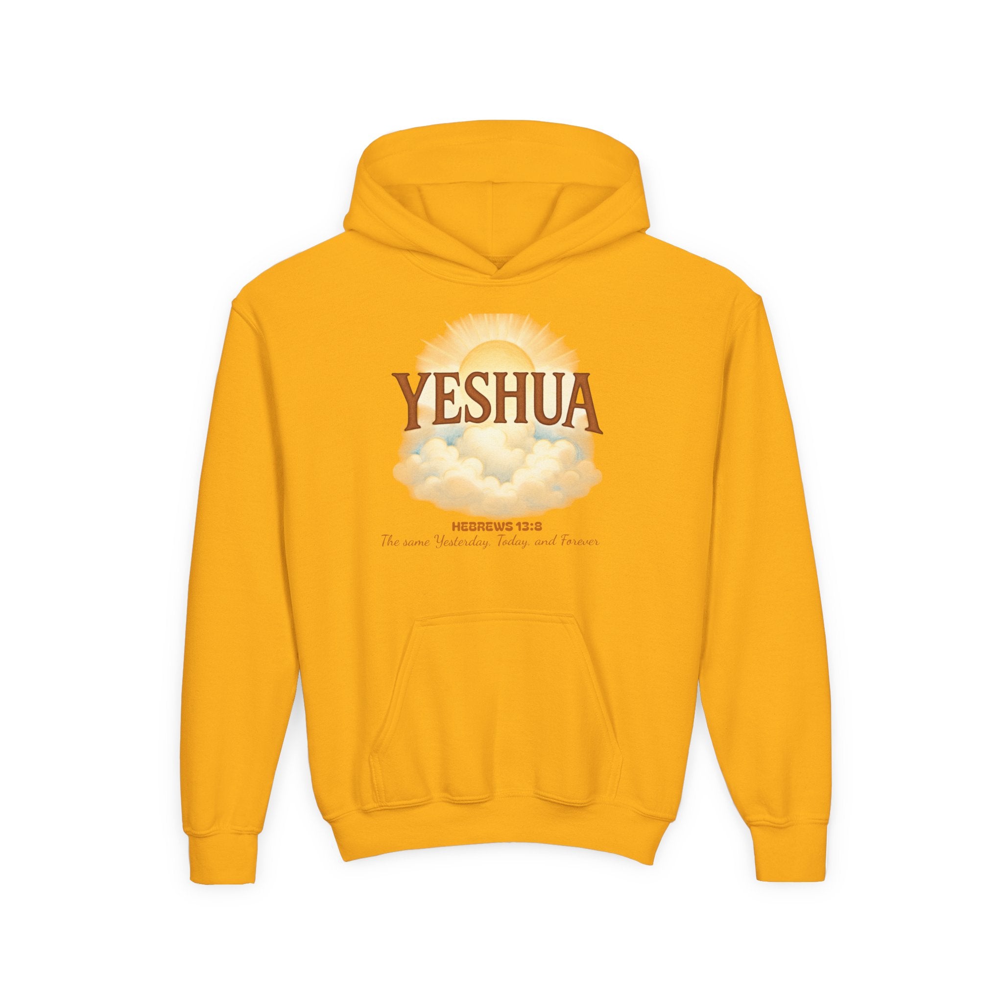 YESHUA Heb. 13:8 KIDS Hoodie