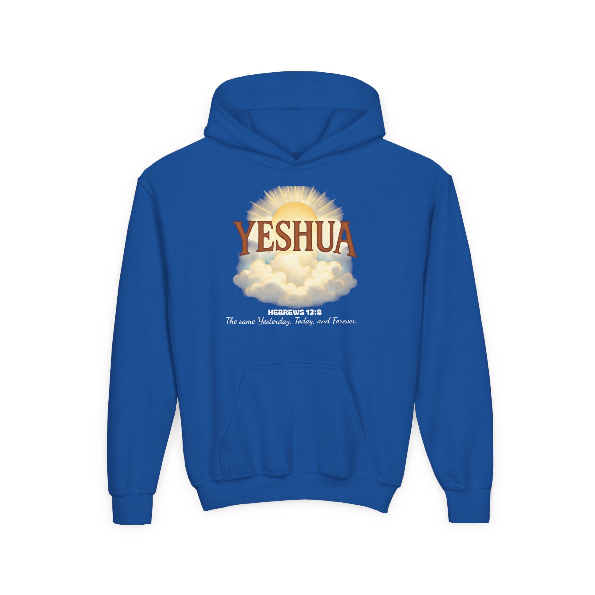 YESHUA Heb. 13:8 KIDS Hoodie
