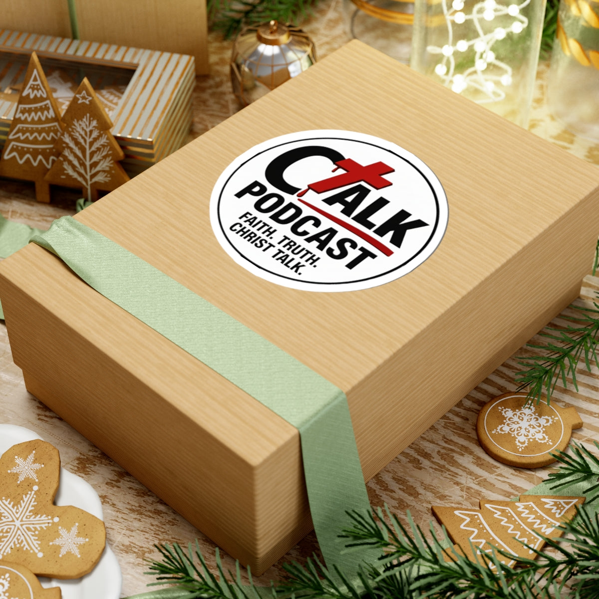 CHRIST TALK Logo Sticker