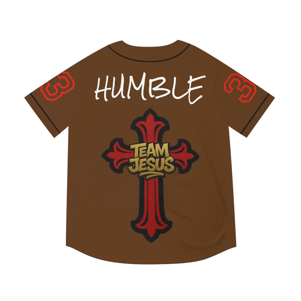 RED Team Jesus Baseball Jersey
