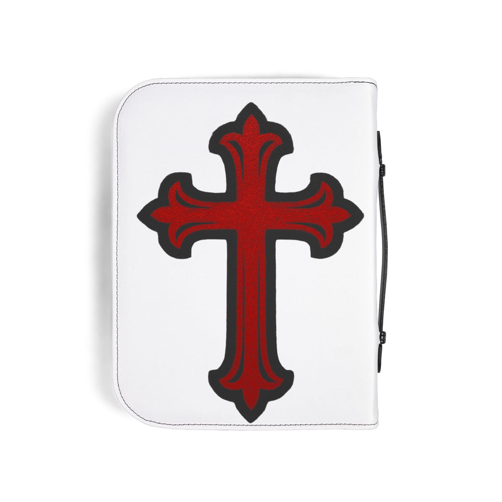 "My Worship Is Loud Because My Wounds Are Deep" Bible Cover - White