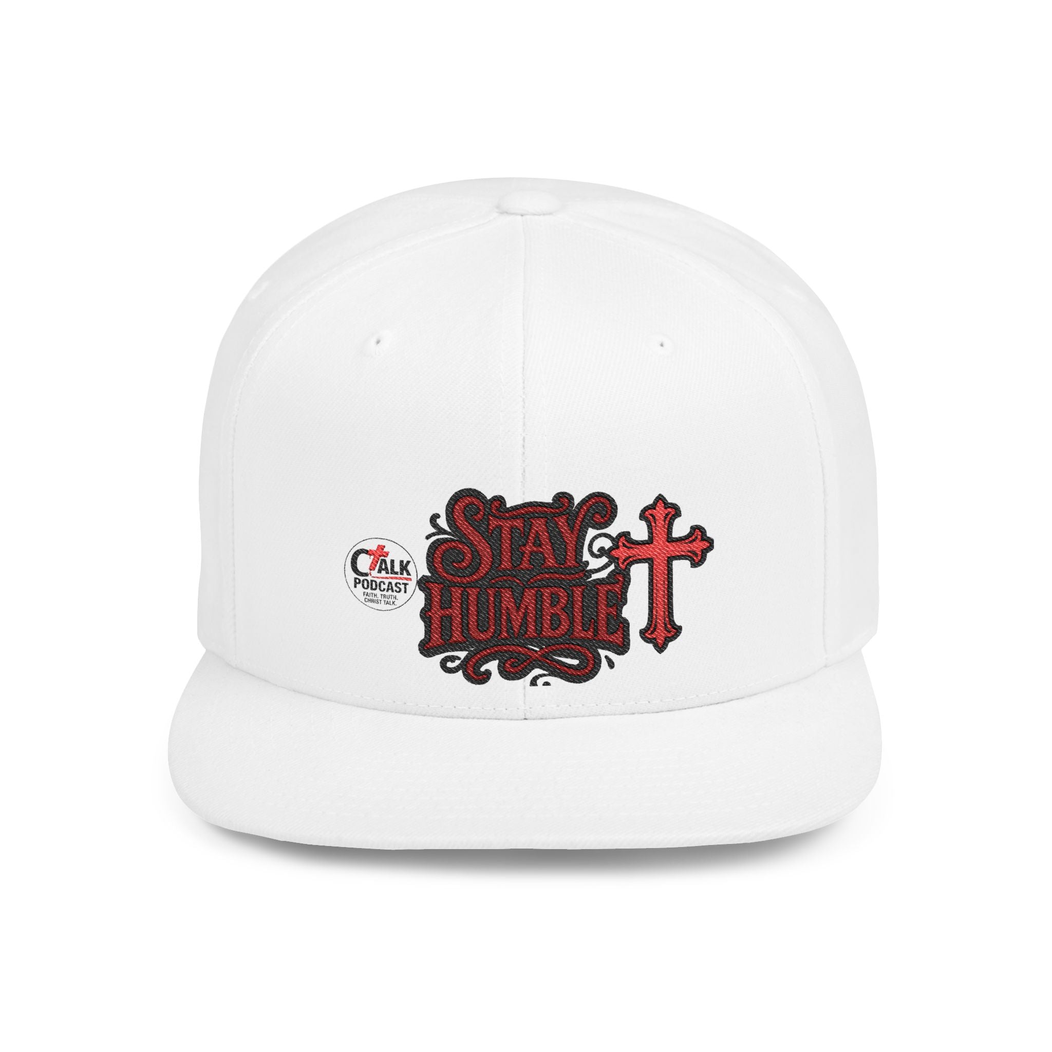 Stay Humble Cross Snapback Hat