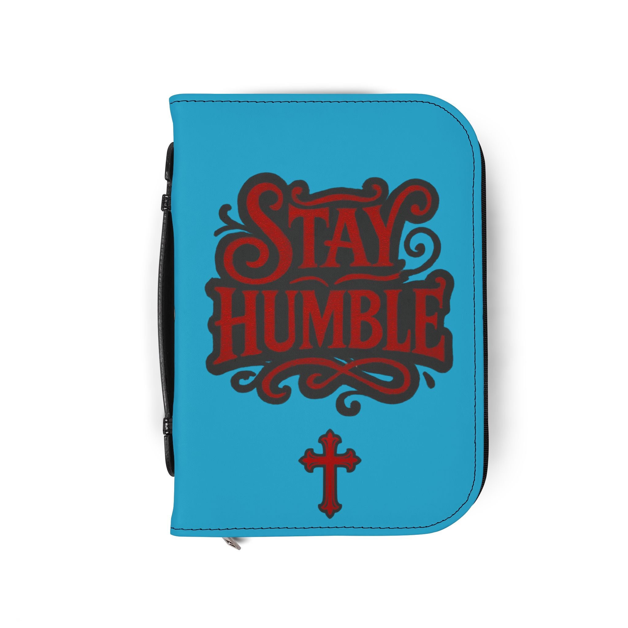 STAY HUMBLE Bible Cover - Turquoise