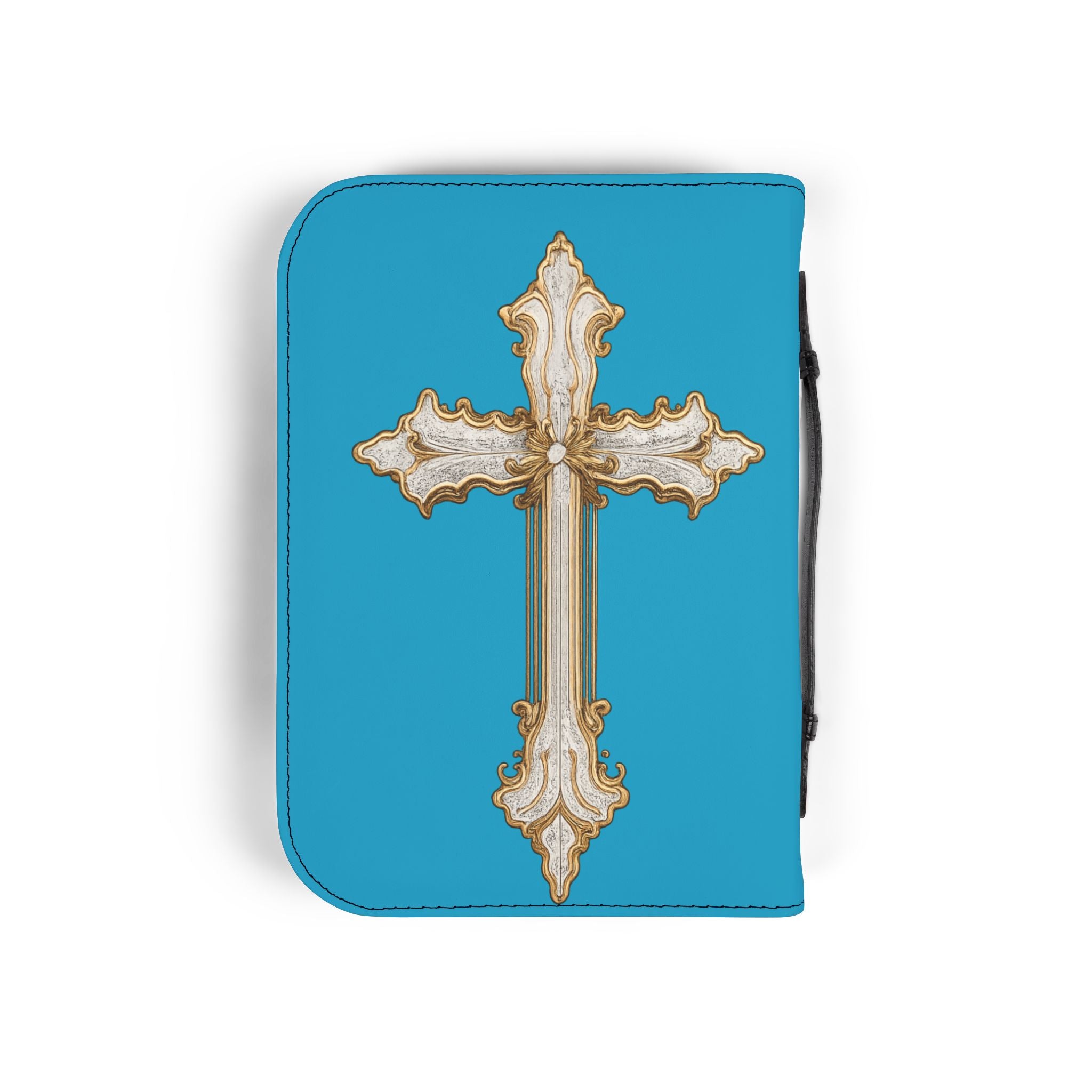 "My Worship Is Loud Because My Wounds Are Deep" Bible Cover - White