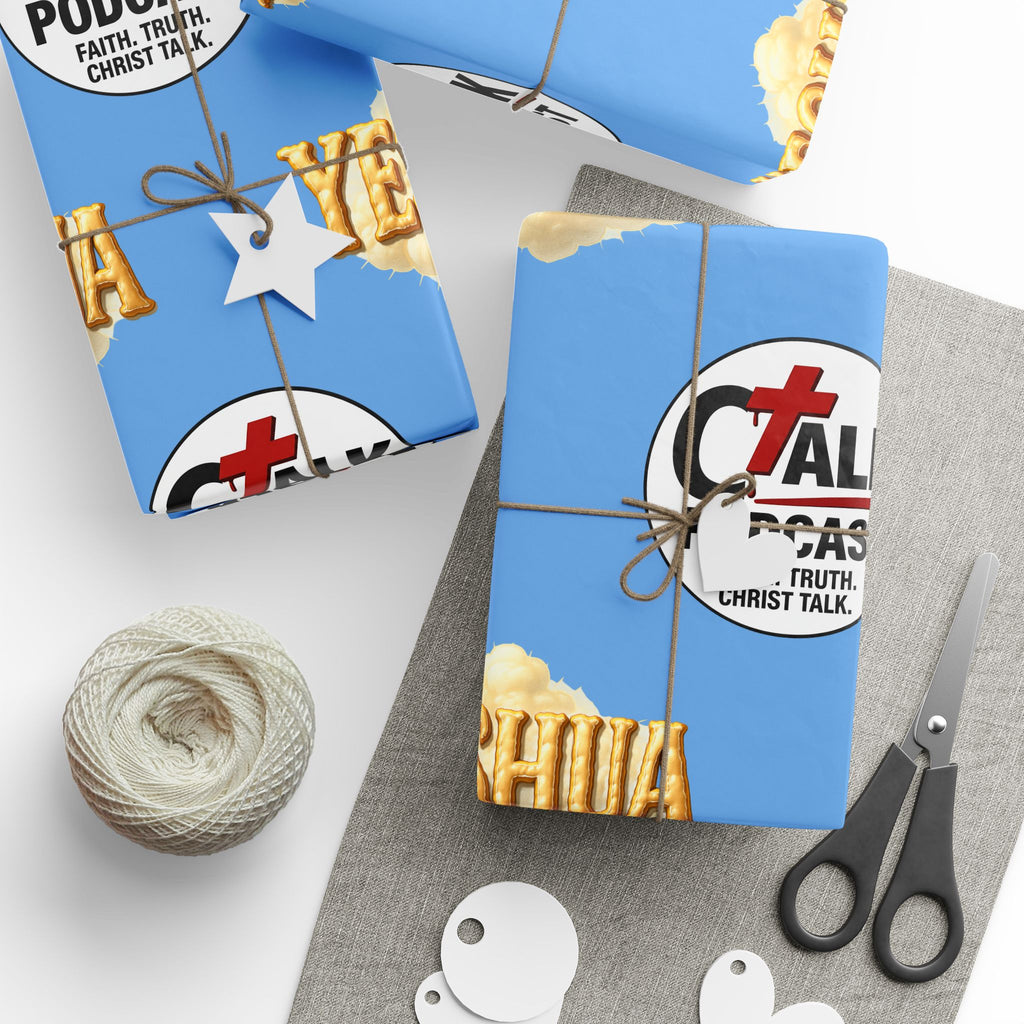 Christmas YESHUA & CHRIST TALK Wrapping Paper