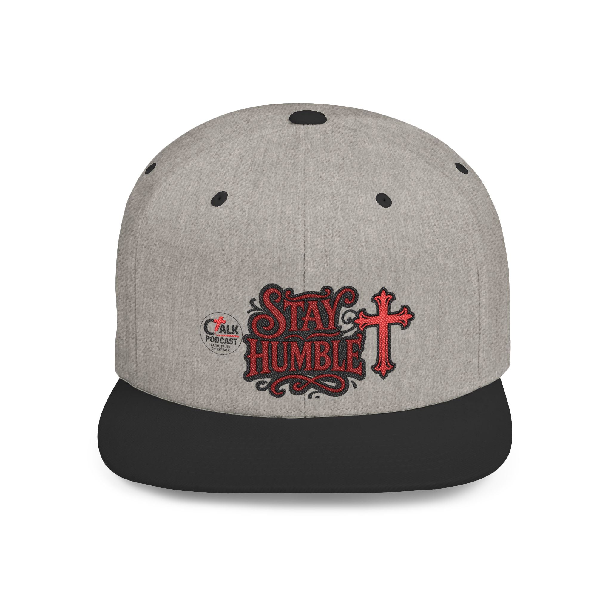 Stay Humble Cross Snapback Hat