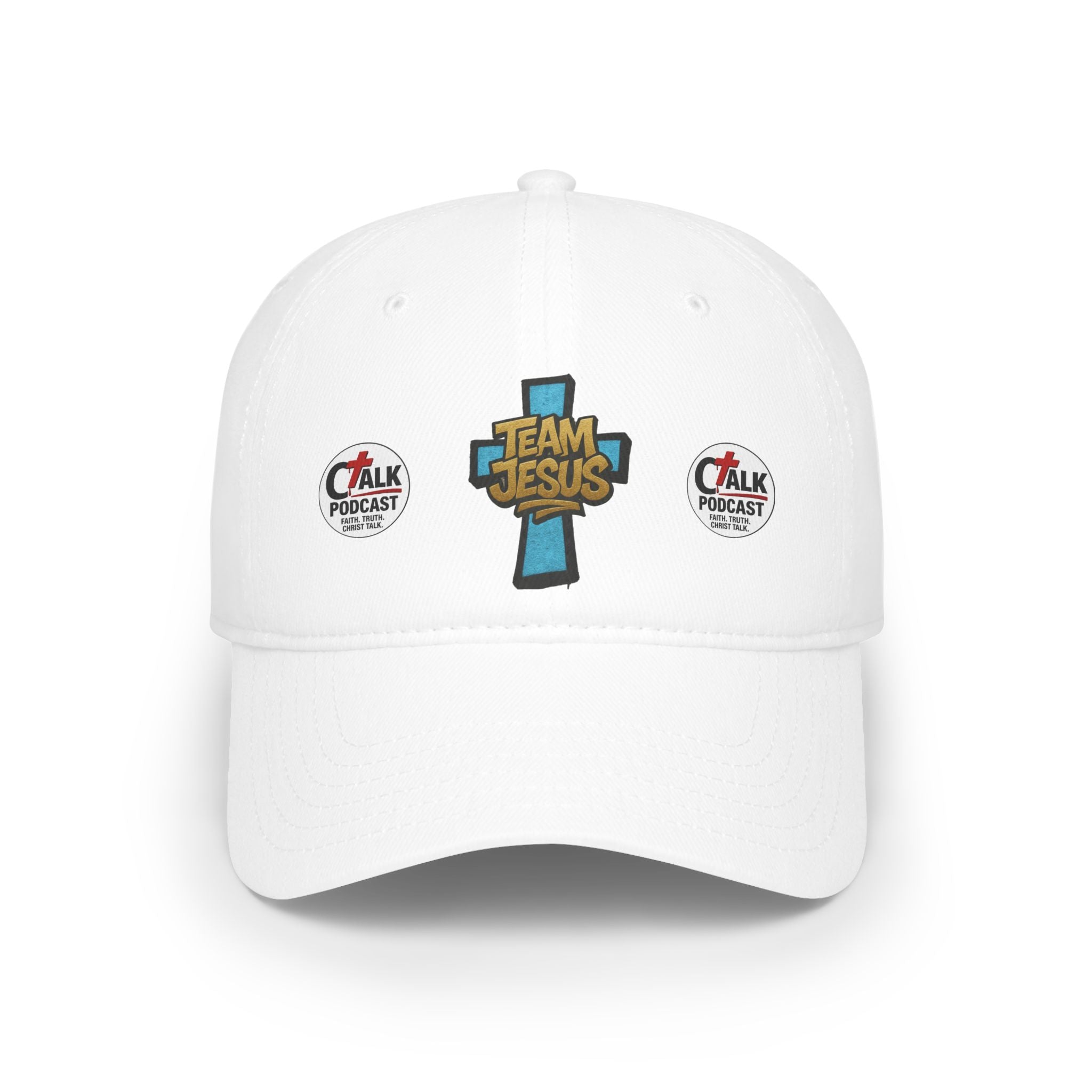 BLUE Team Jesus Baseball Cap