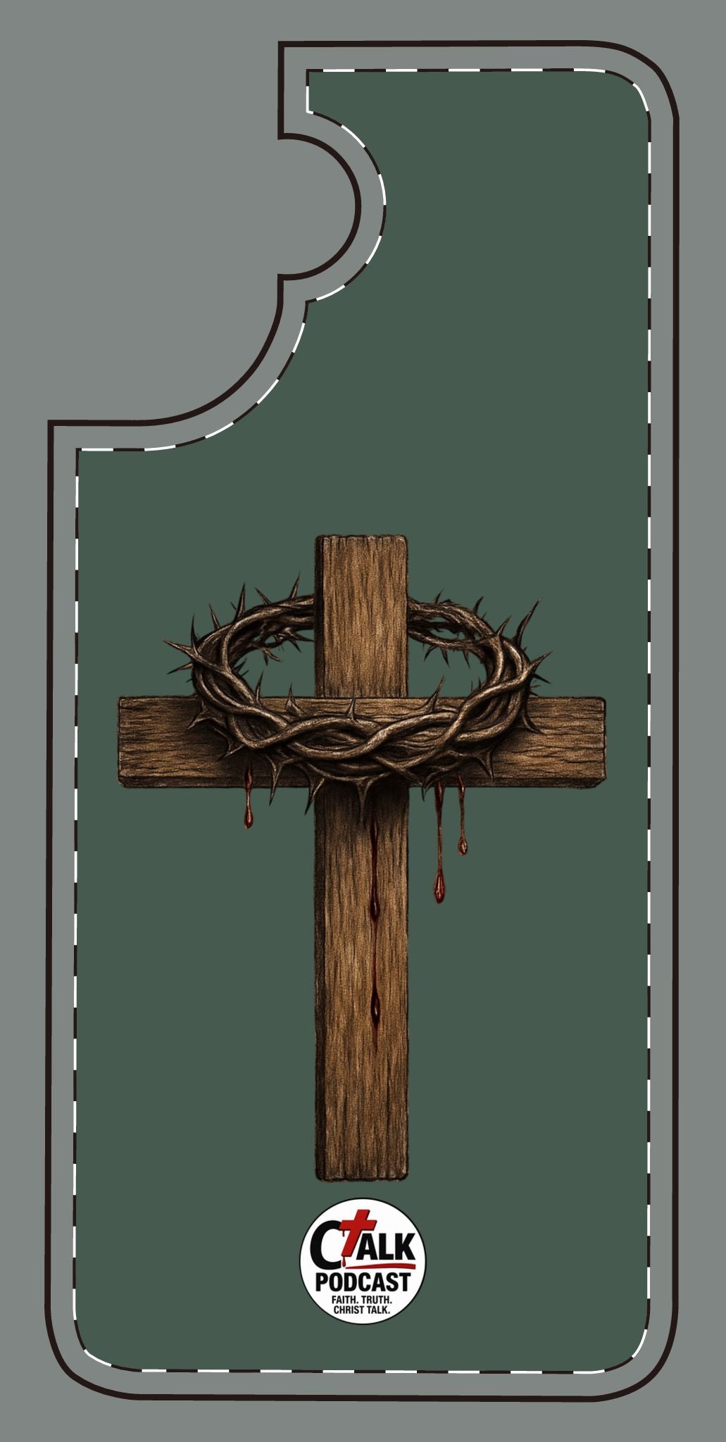 Cross & Crown Phone Case