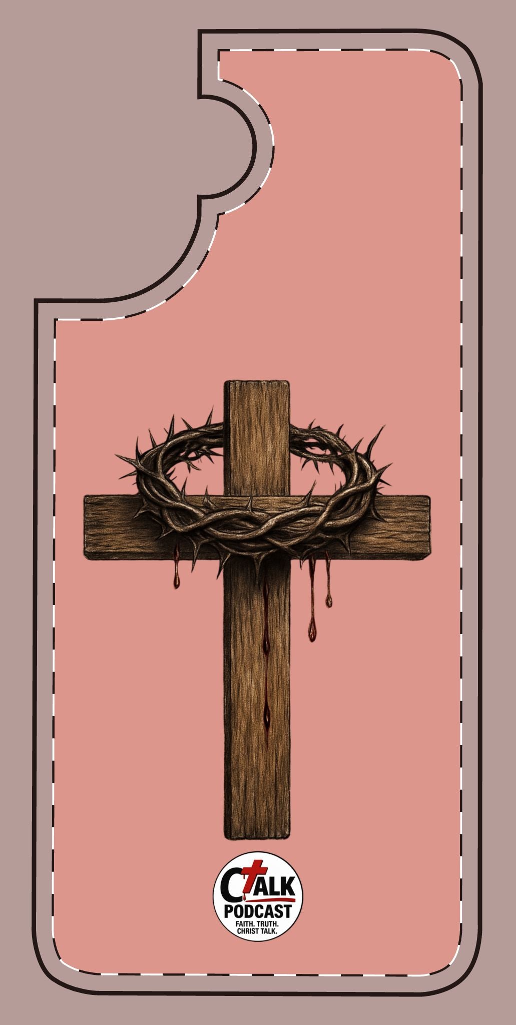 Cross & Crown Phone Case