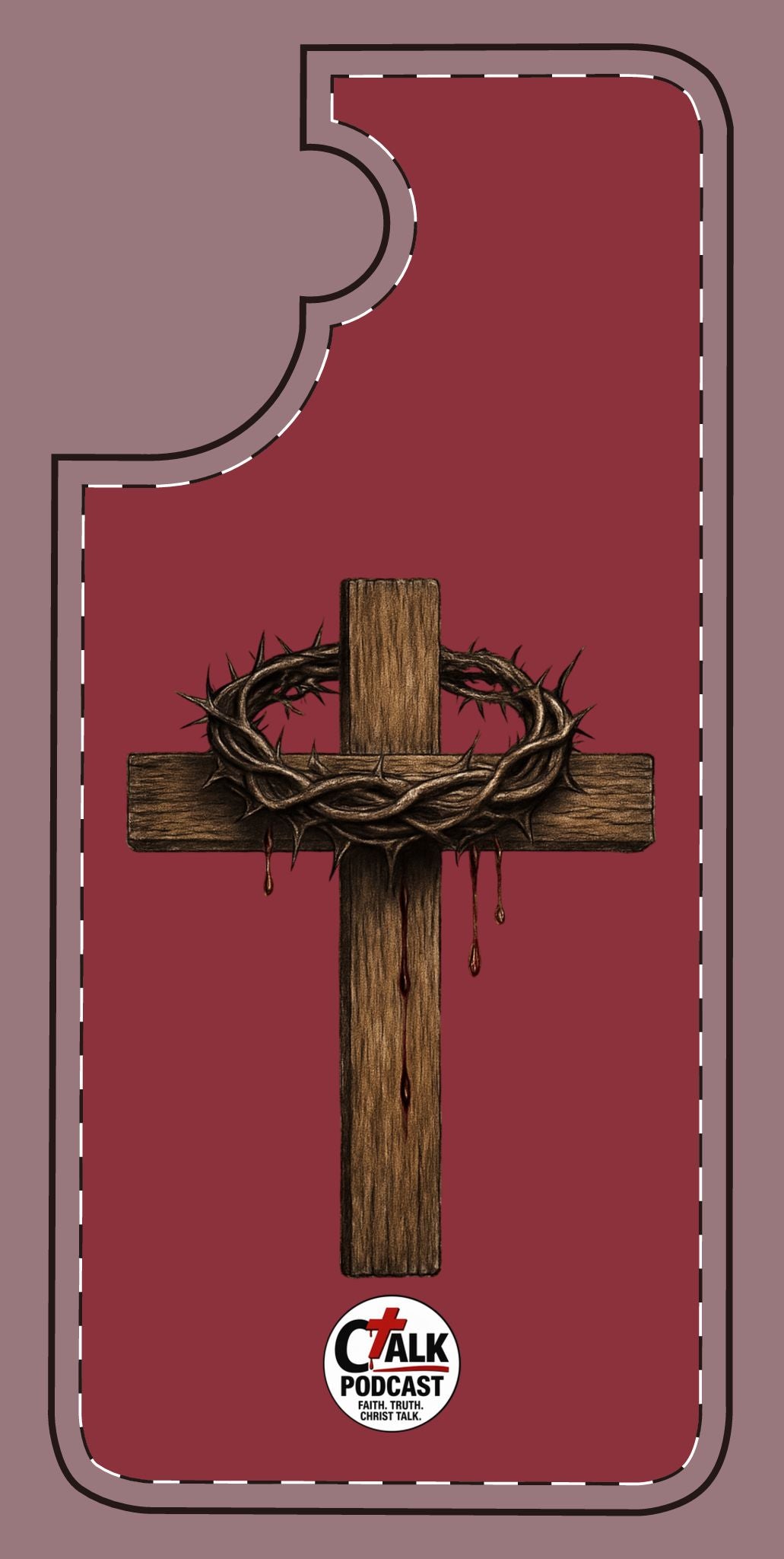 Cross & Crown Phone Case