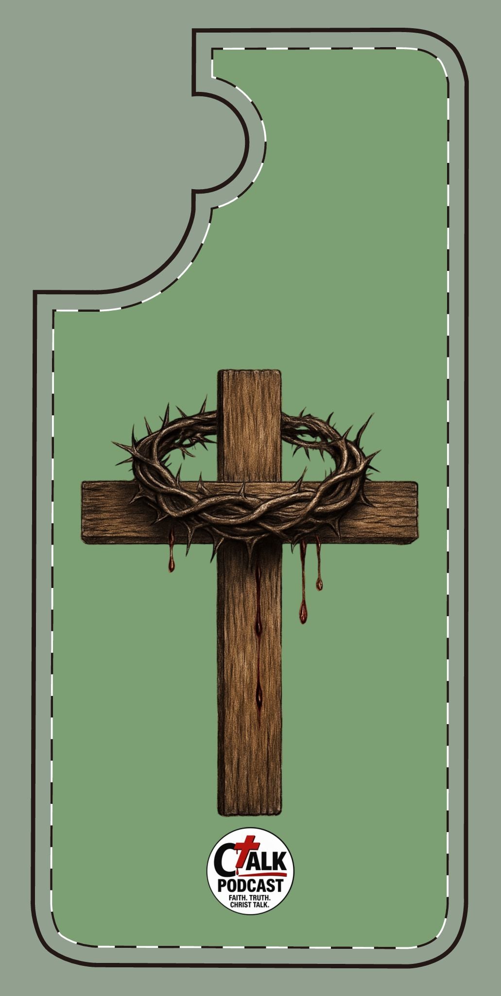 Cross & Crown Phone Case
