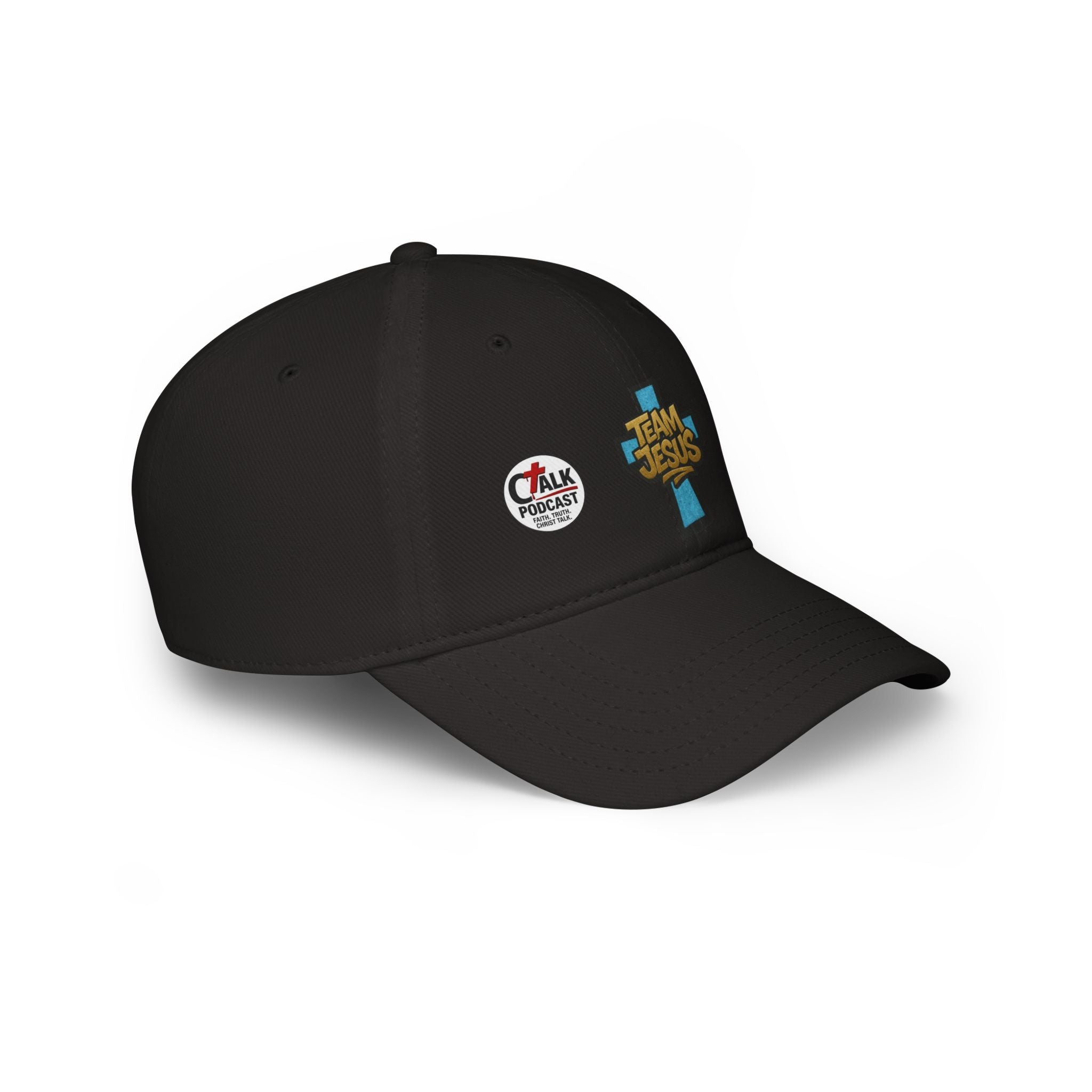 BLUE Team Jesus Baseball Cap