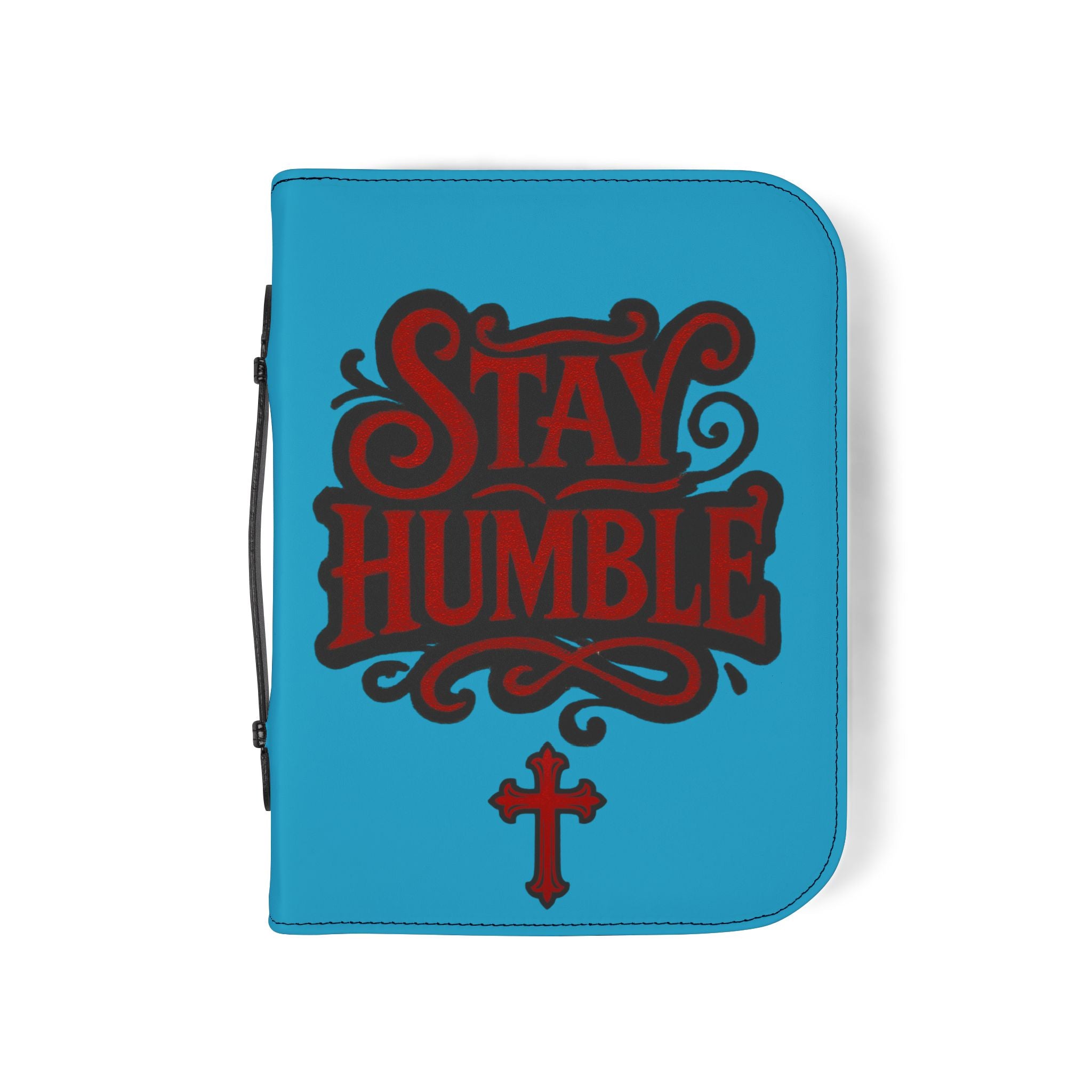 STAY HUMBLE Bible Cover - Turquoise
