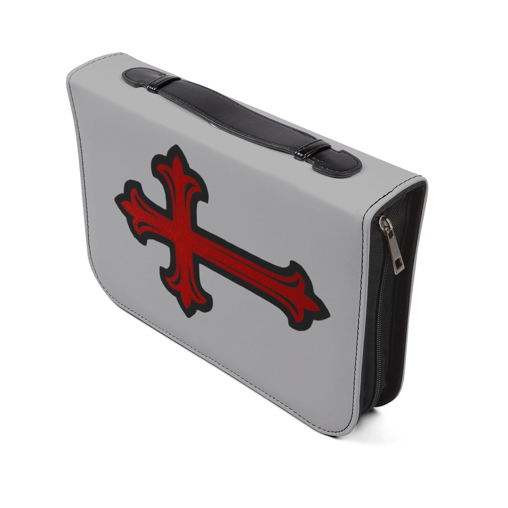"My Worship Is Loud Because My Wounds Are Deep" Bible Cover — Gray