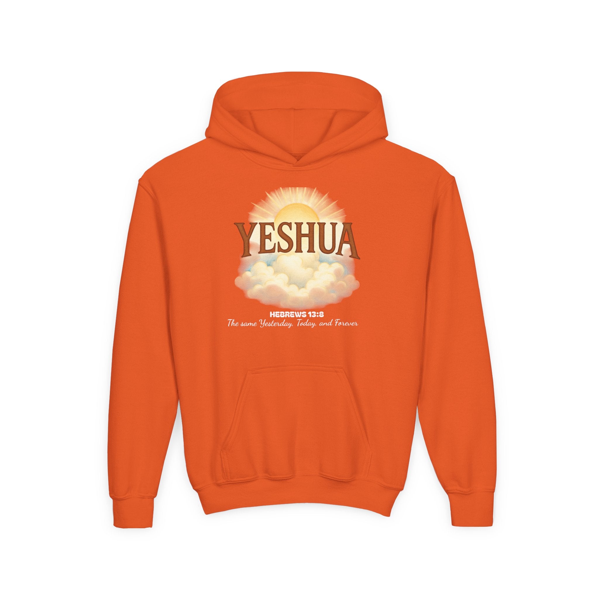YESHUA Heb. 13:8 KIDS Hoodie