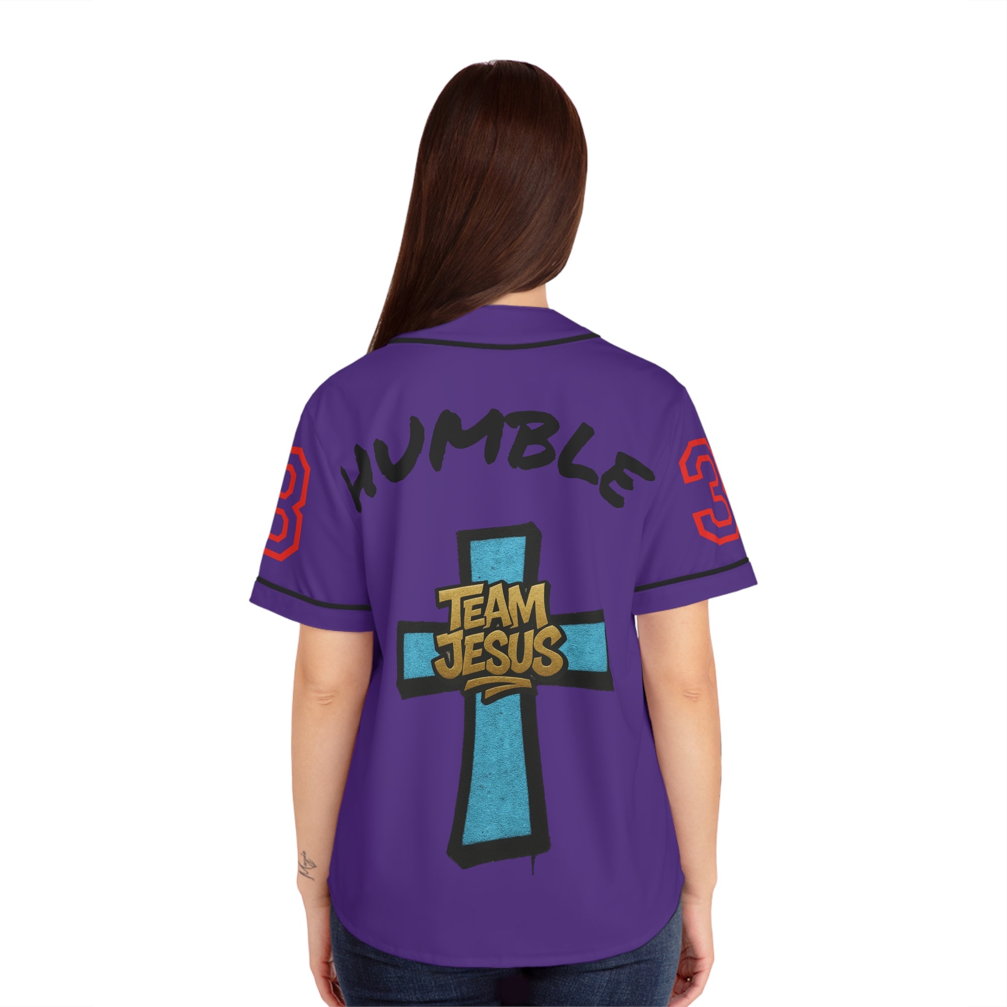 BLUE Team Jesus Women's Jersey