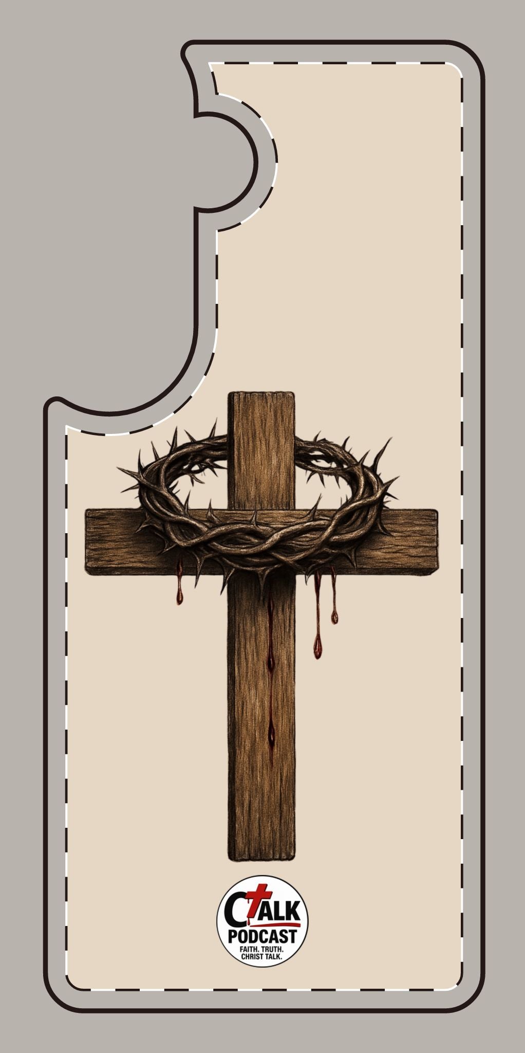 Cross & Crown Phone Case