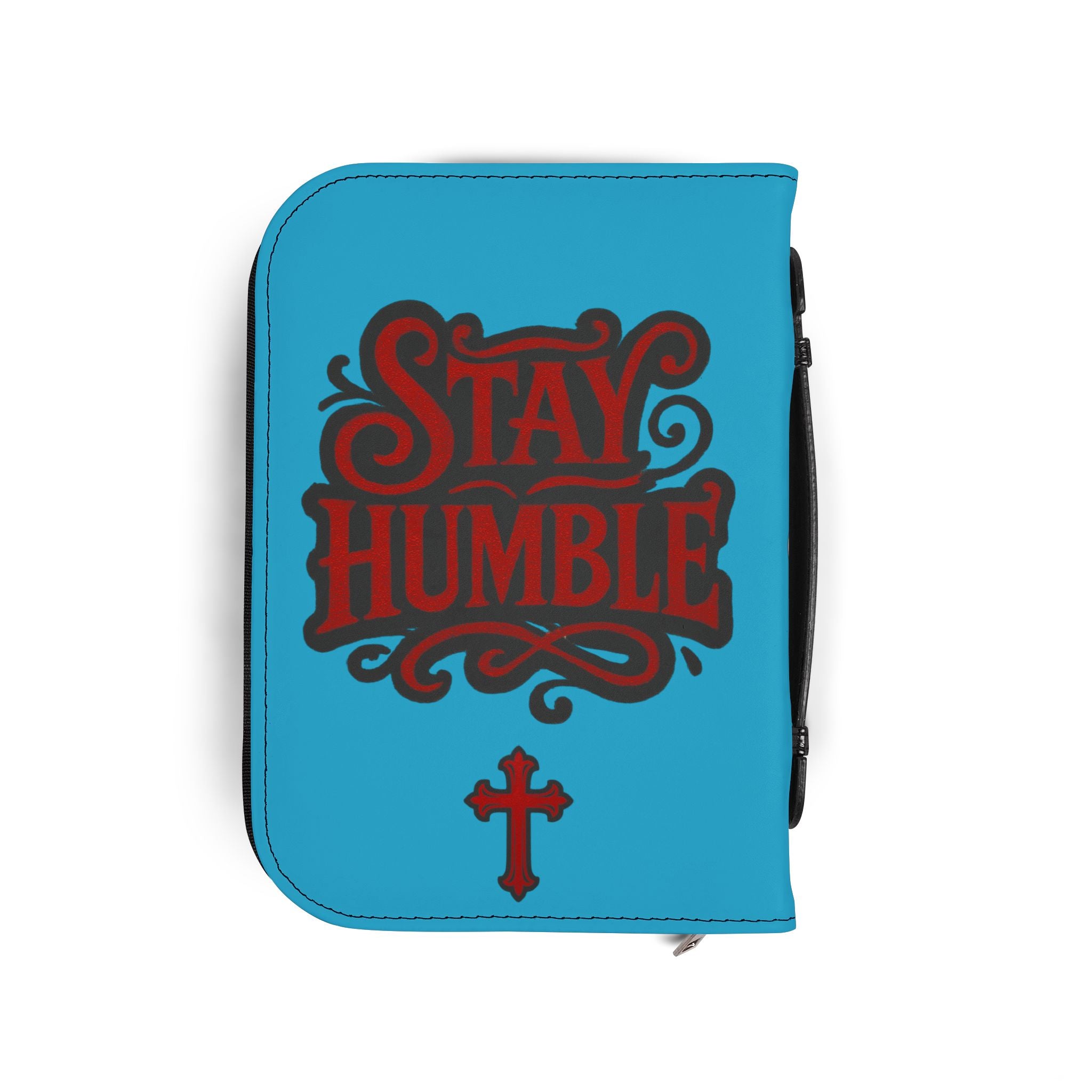 STAY HUMBLE Bible Cover - Turquoise