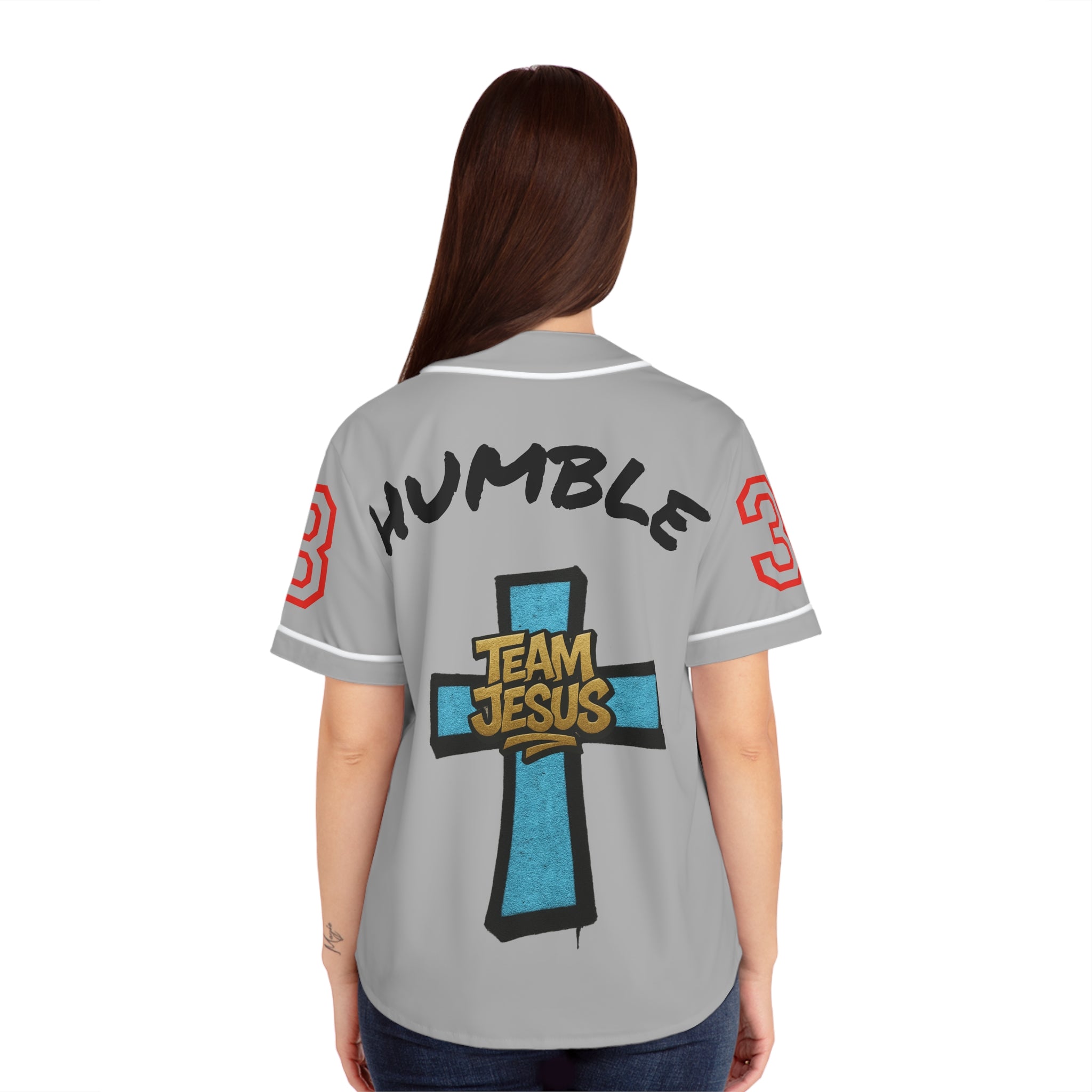BLUE Team Jesus Women's Jersey