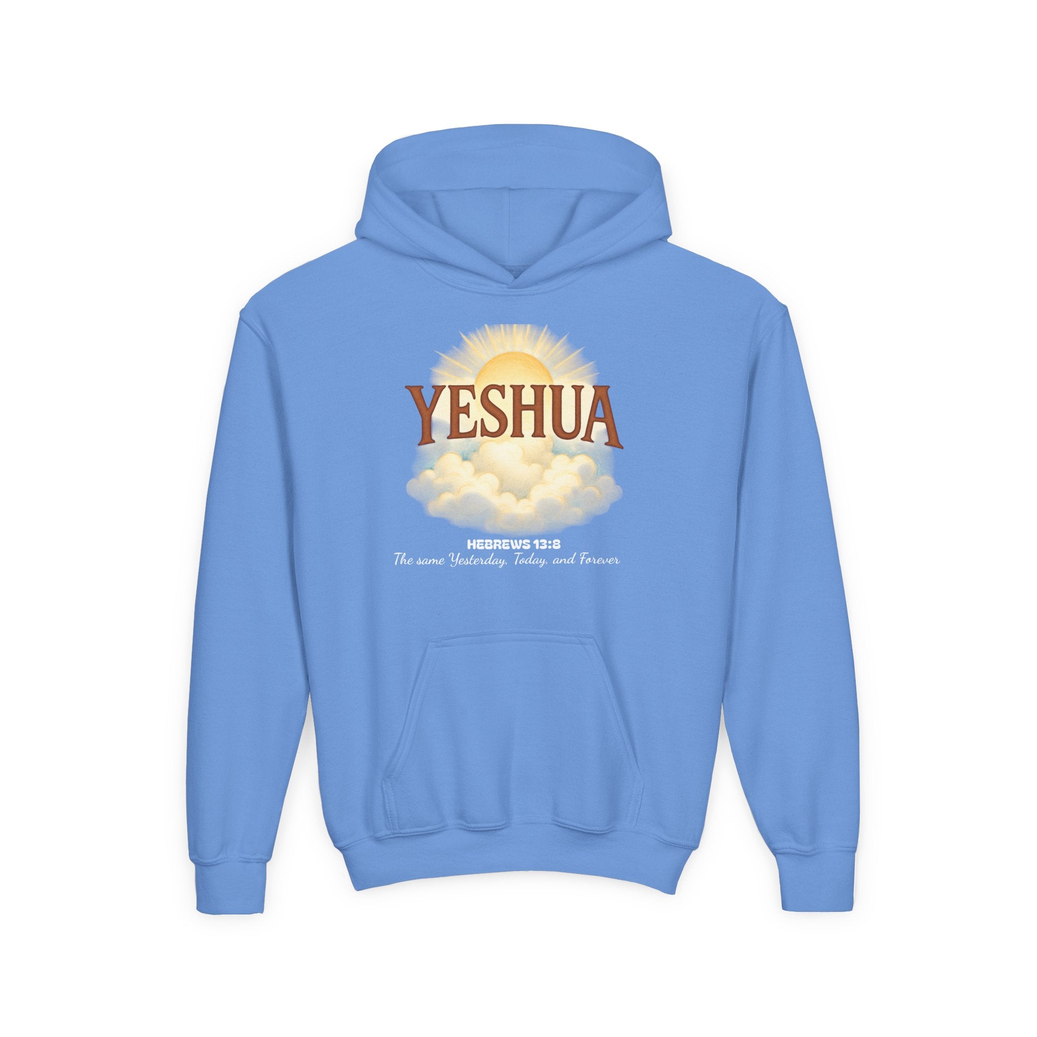 YESHUA Heb. 13:8 KIDS Hoodie