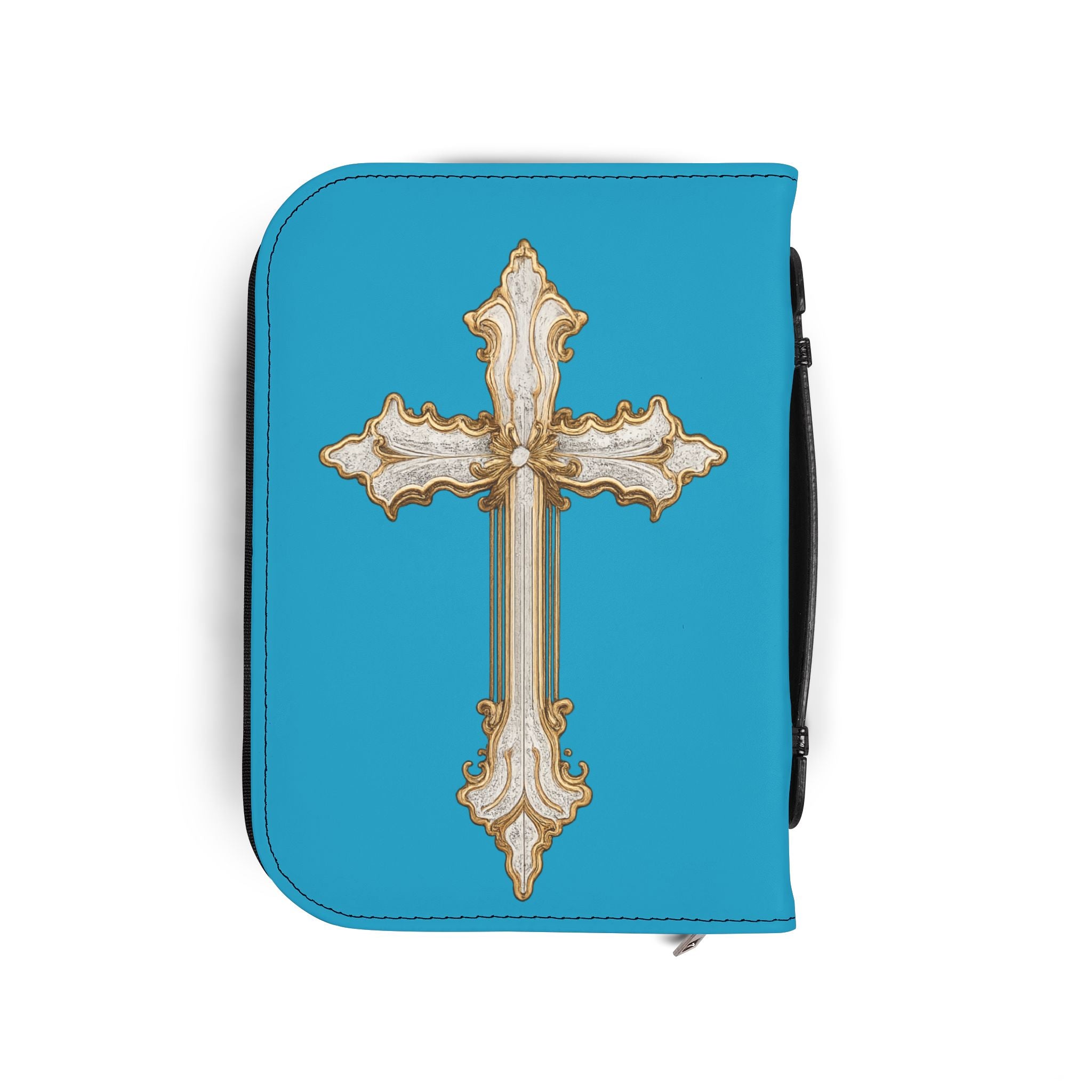 "My Worship Is Loud Because My Wounds Are Deep" Bible Cover - White