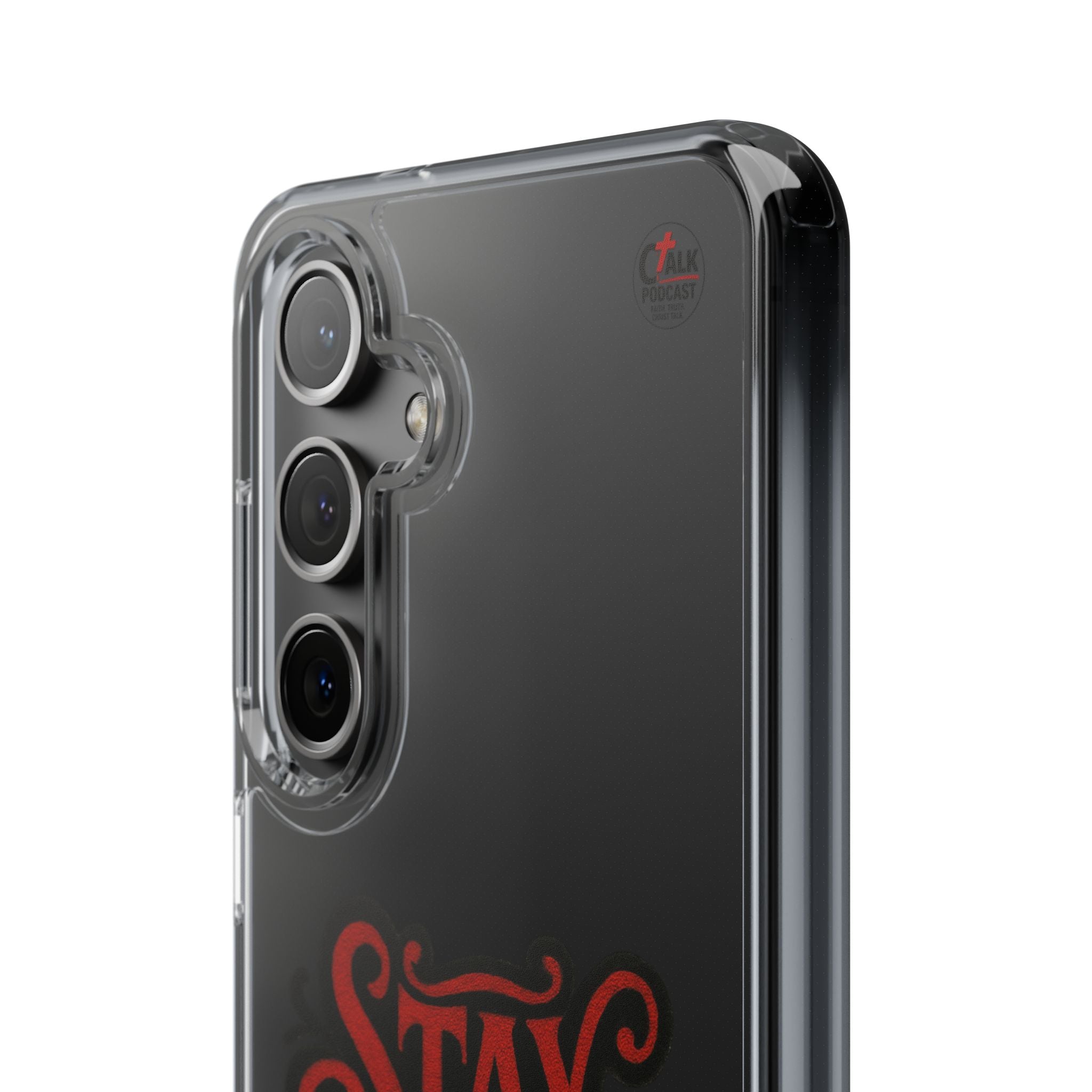 Stay Humble Clear Impact-Resistant Phone Case