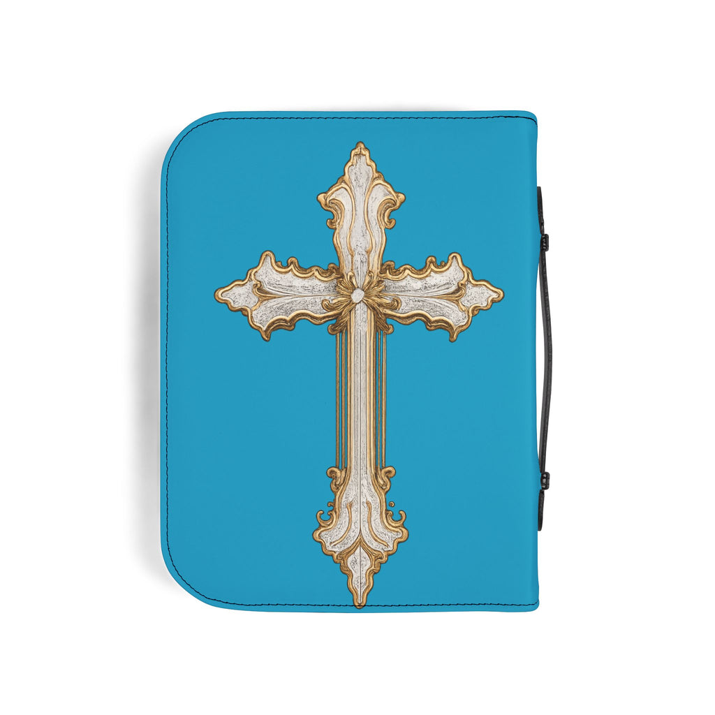 "My Worship Is Loud Because My Wounds Are Deep" Bible Cover - White