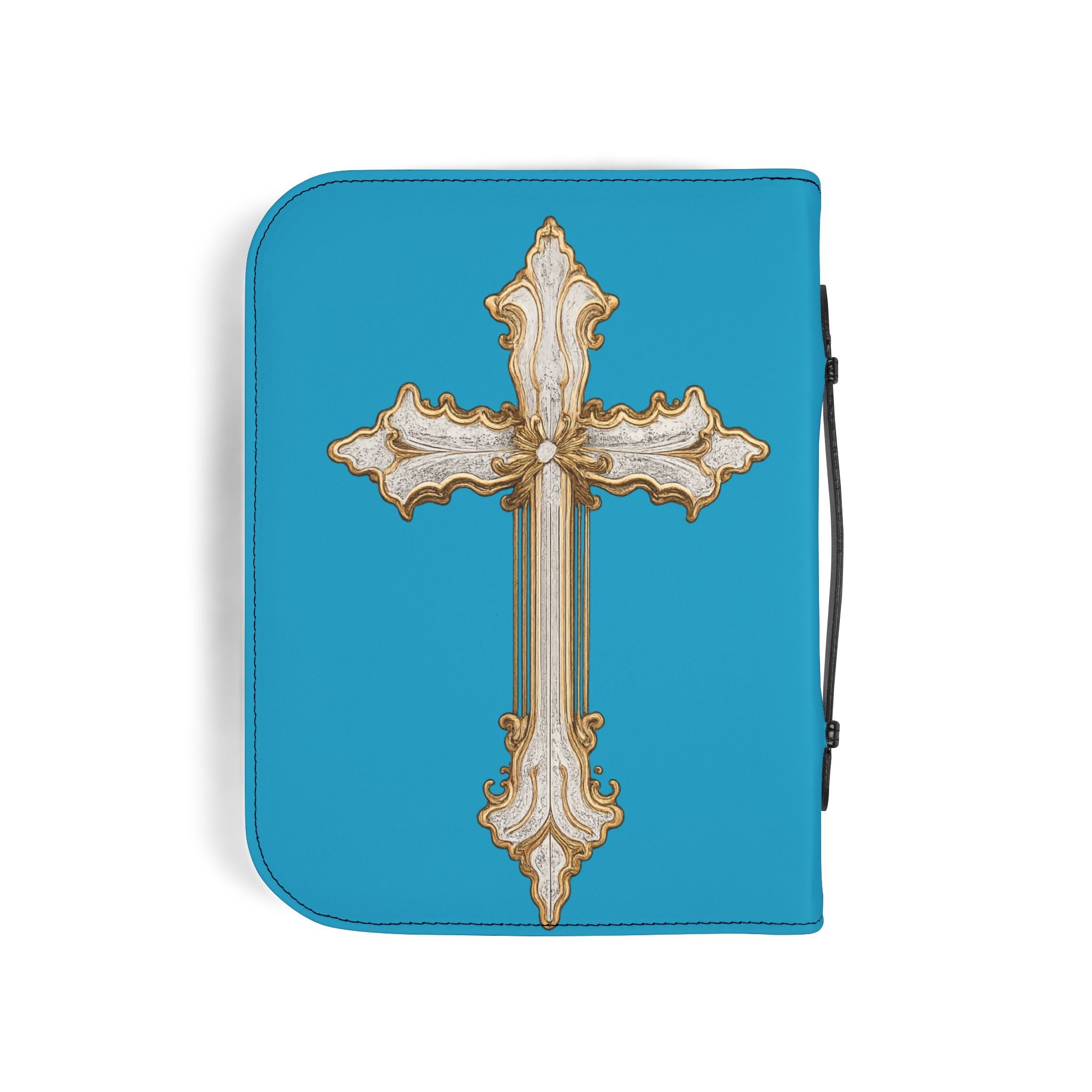 "My Worship Is Loud Because My Wounds Are Deep" Bible Cover - White
