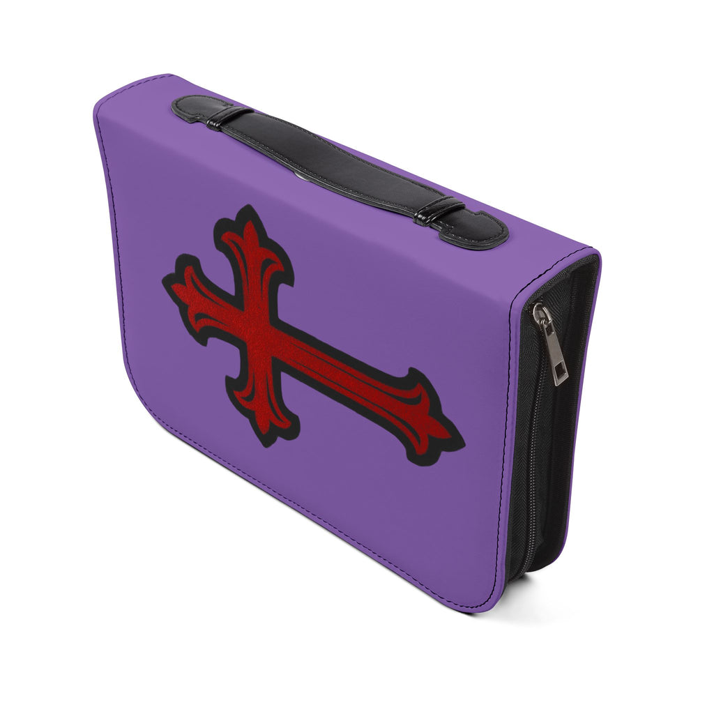 "My Worship Is Loud Because My Wounds Are Deep" Bible Cover - Purple