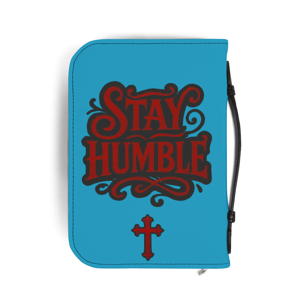 STAY HUMBLE Bible Cover - Turquoise
