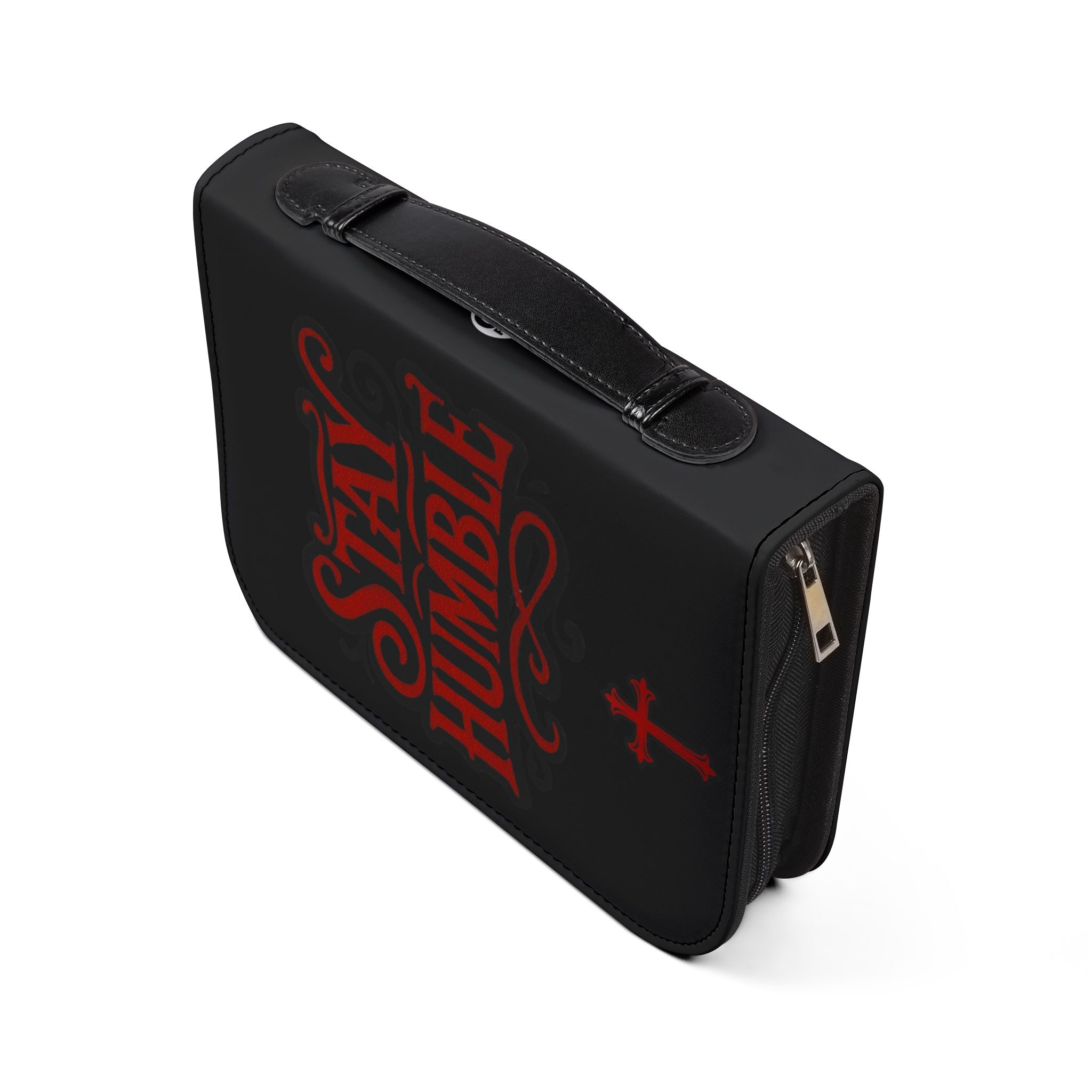 STAY HUMBLE Bible Cover - Black