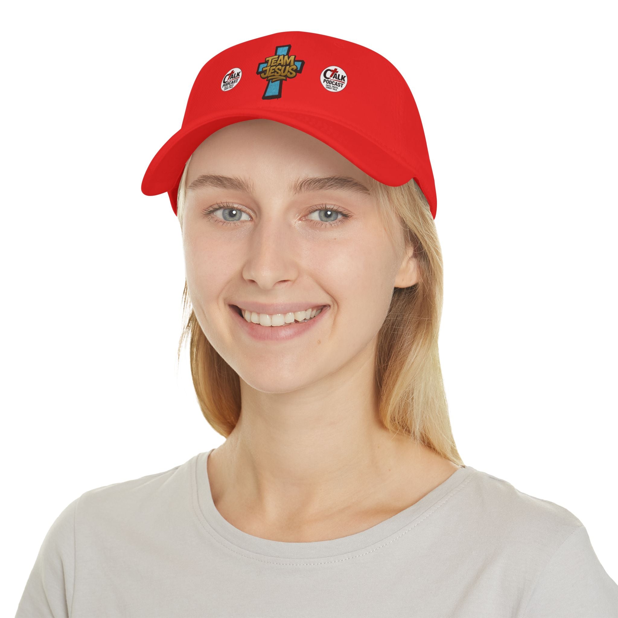 BLUE Team Jesus Baseball Cap