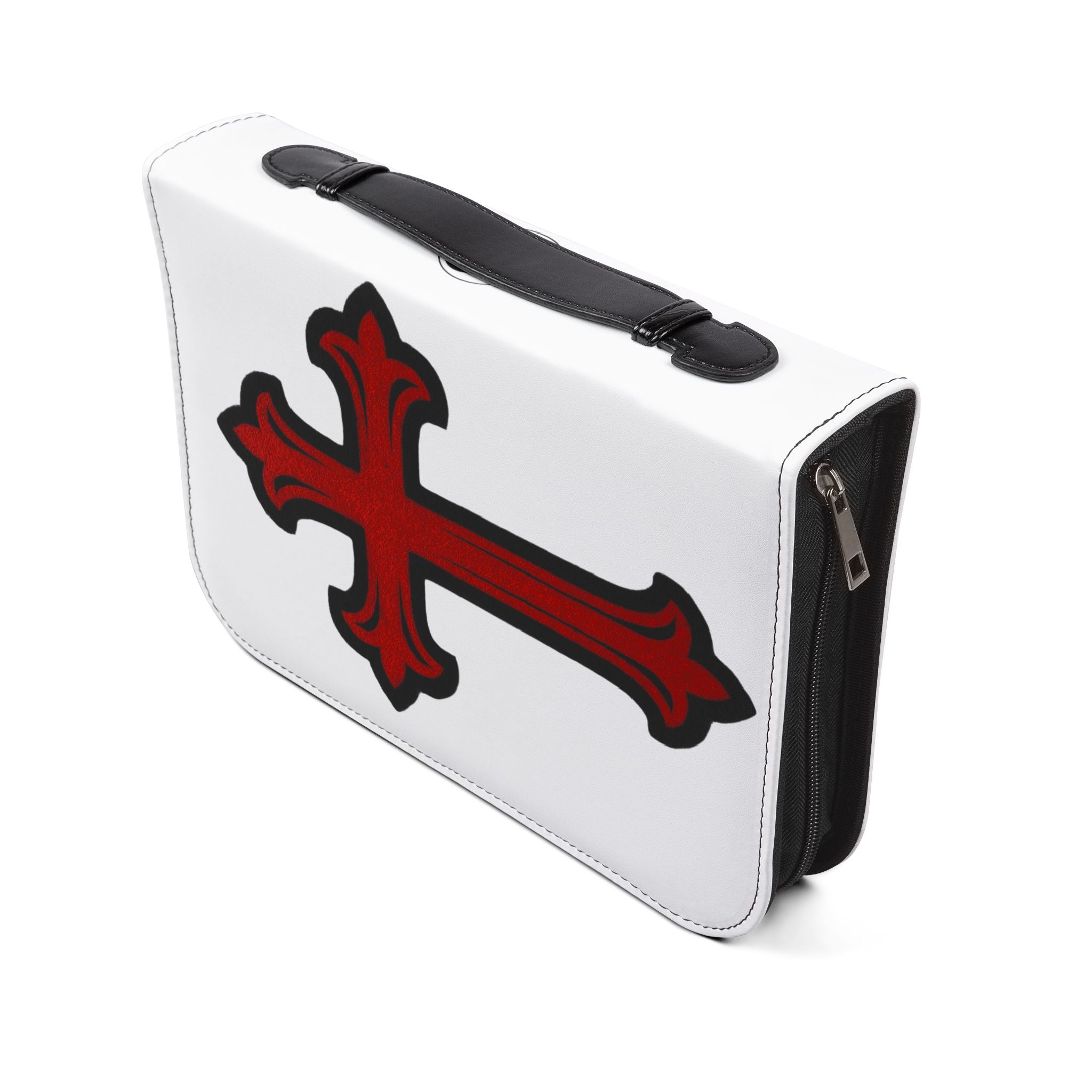 "My Worship Is Loud Because My Wounds Are Deep" Bible Cover - White