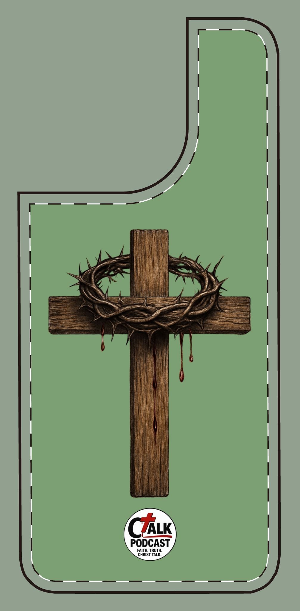 Cross & Crown Phone Case