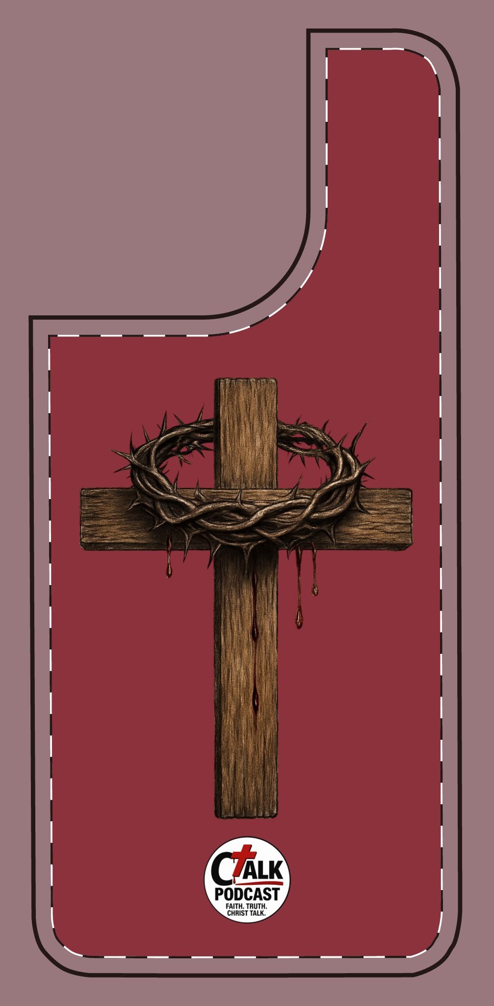 Cross & Crown Phone Case