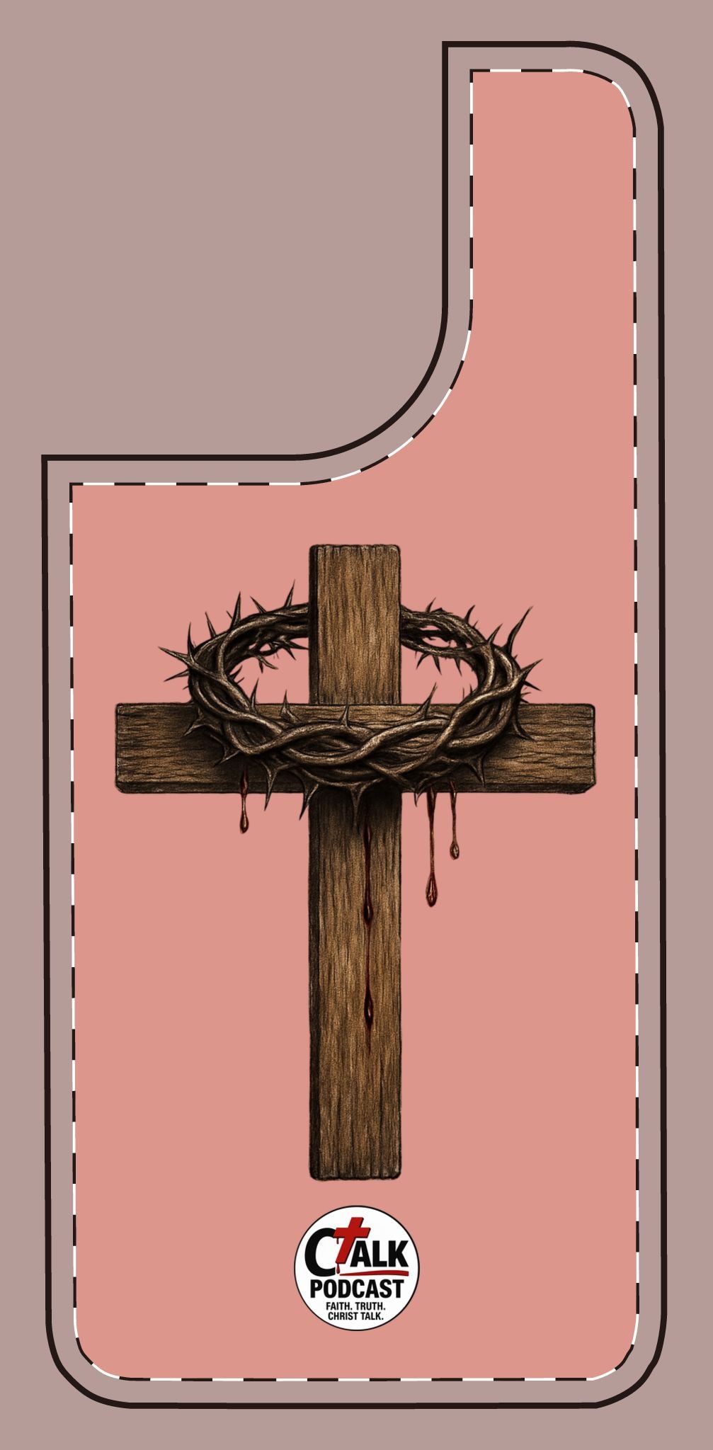 Cross & Crown Phone Case