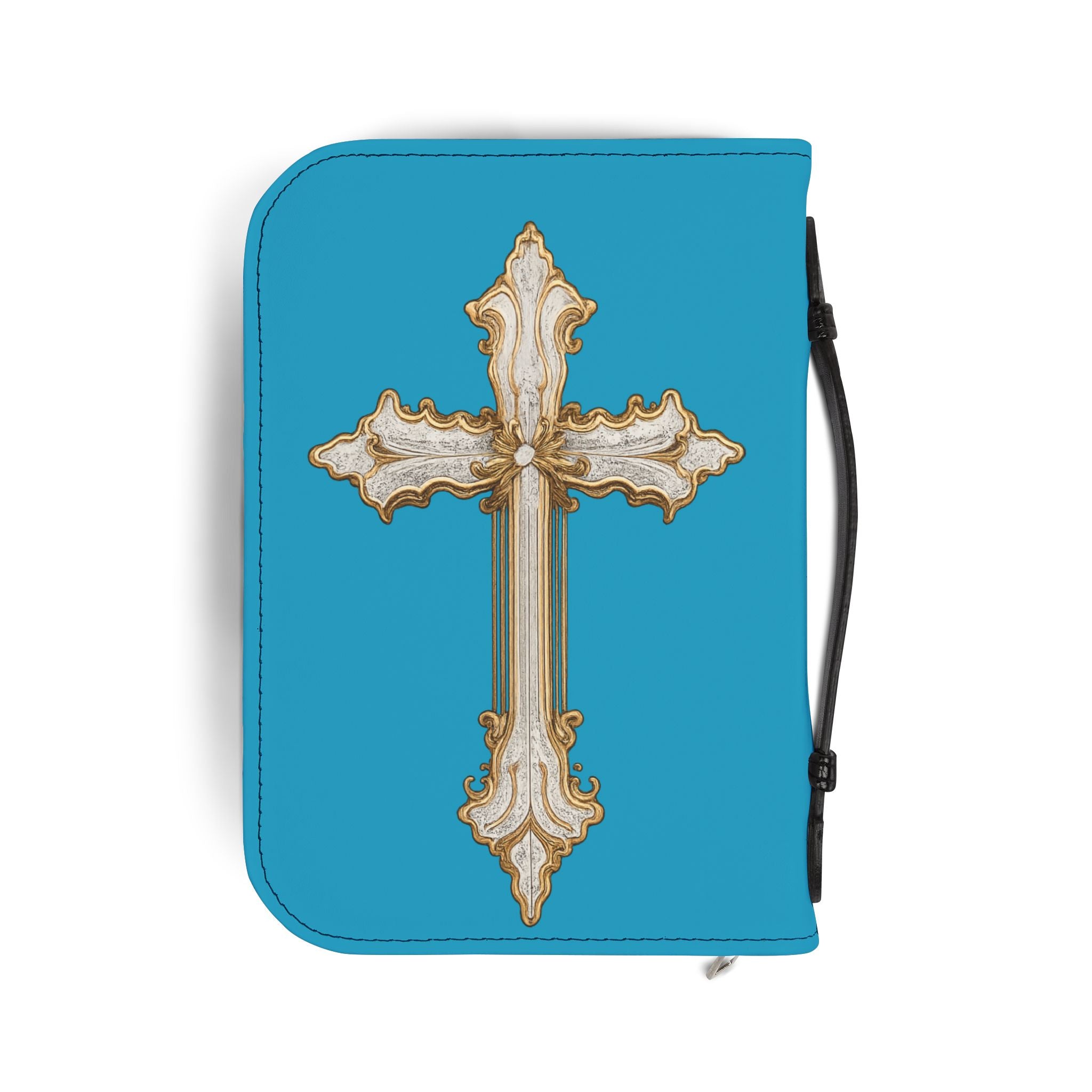 "My Worship Is Loud Because My Wounds Are Deep" Bible Cover - White