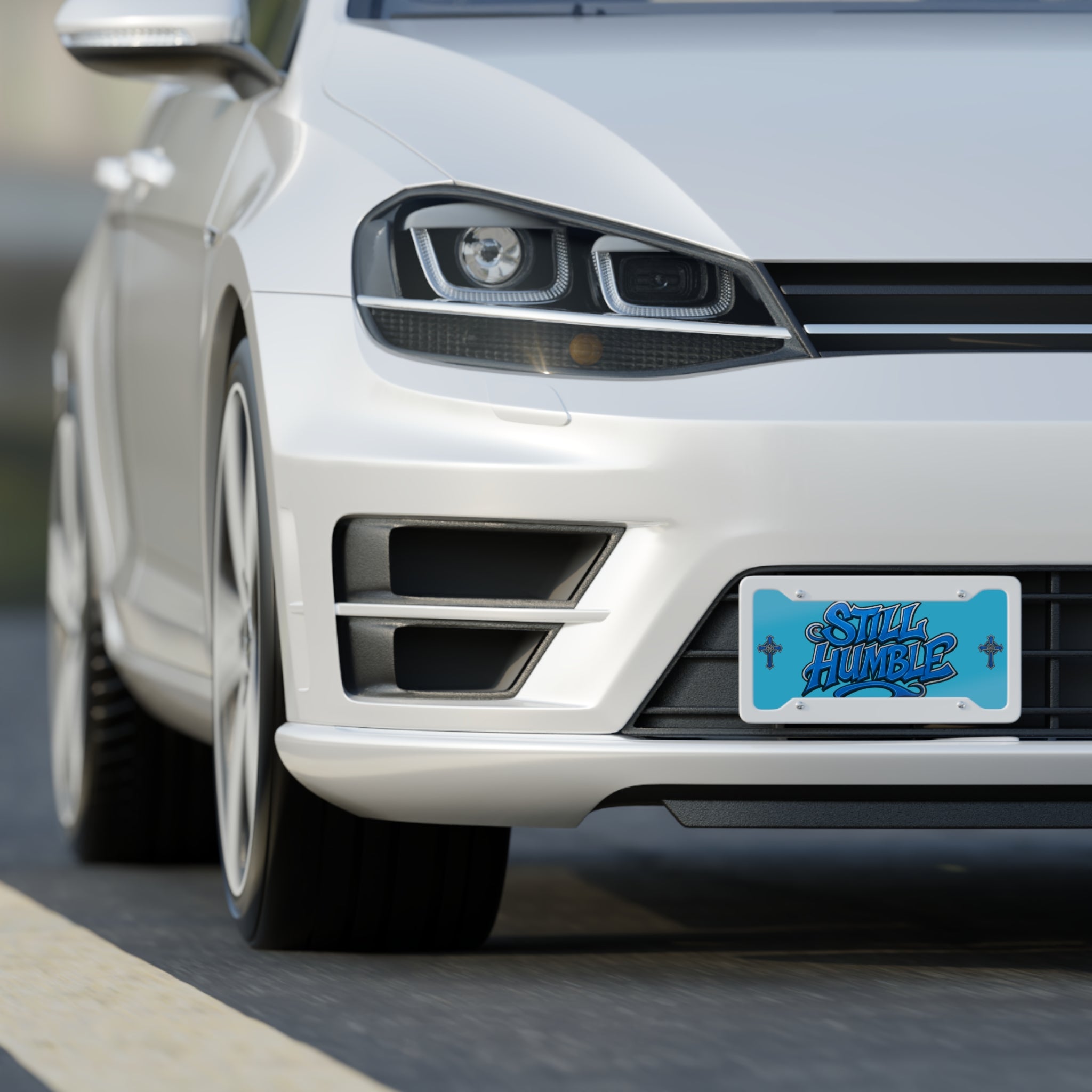 Still Humble License Plate