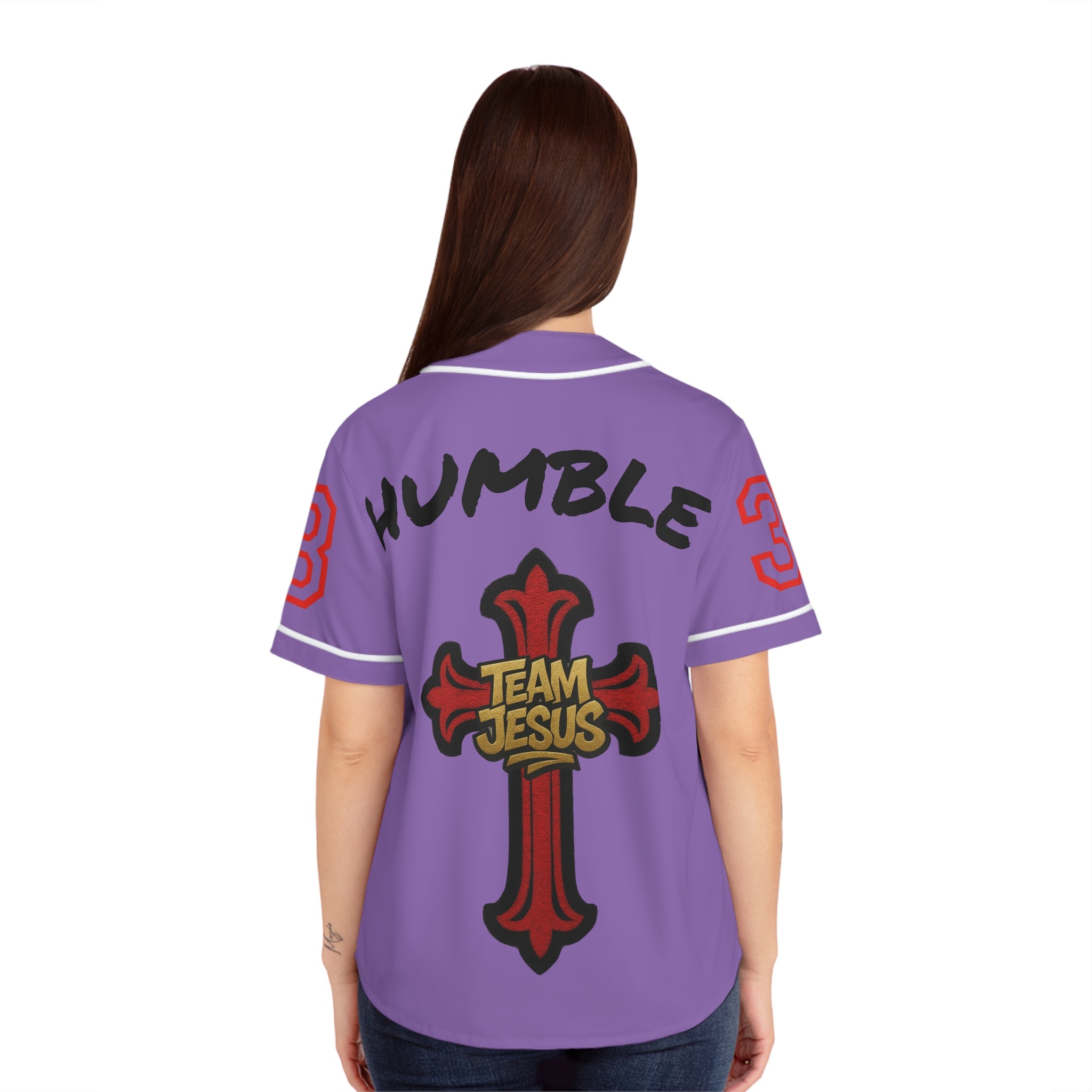 RED Team Jesus Women's Jersey