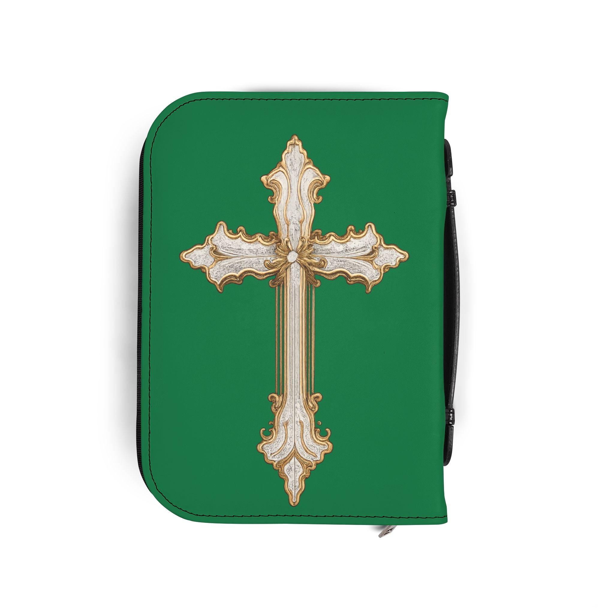 "My Worship Is Loud Because My Wounds Are Deep" Bible Cover - White
