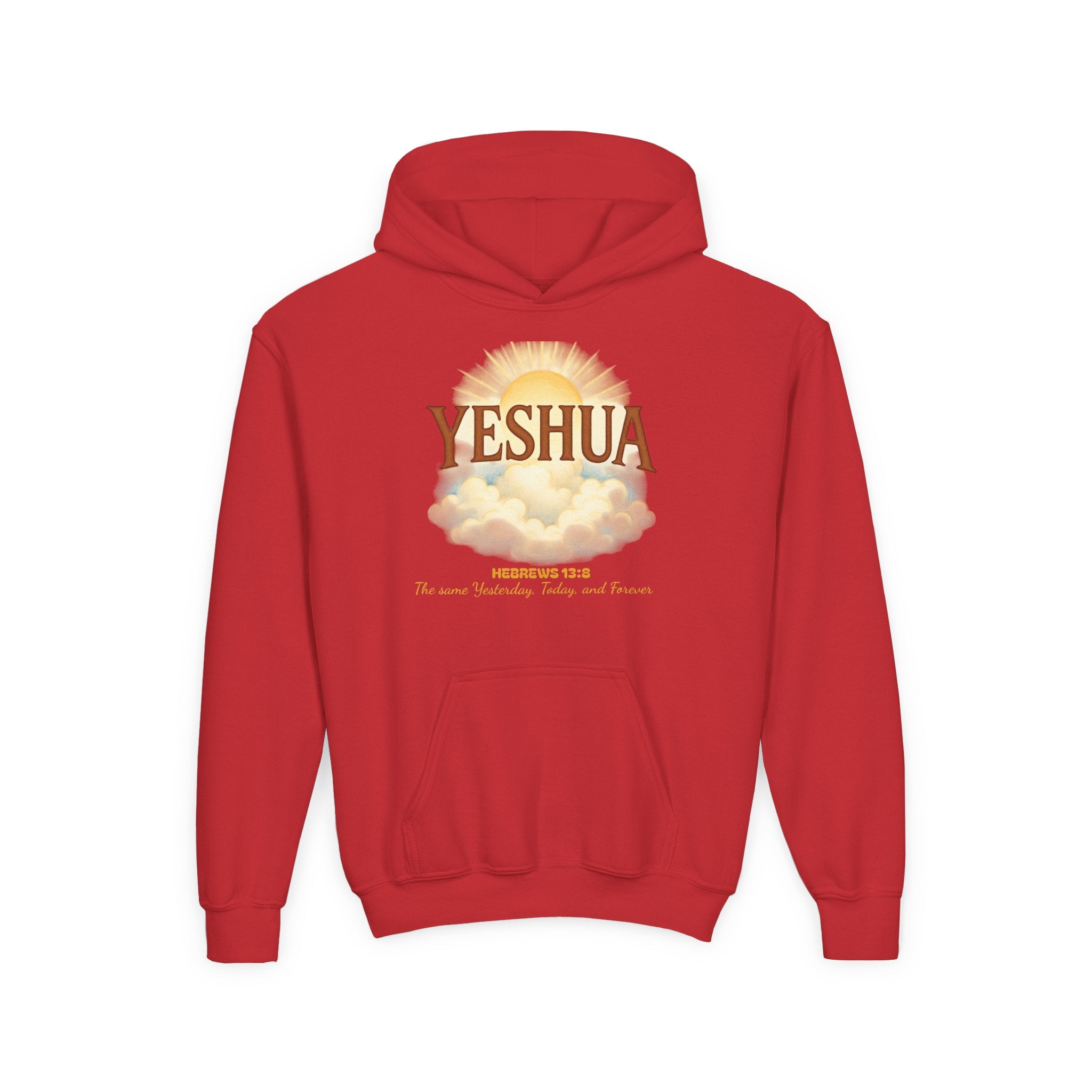 YESHUA Heb. 13:8 KIDS Hoodie