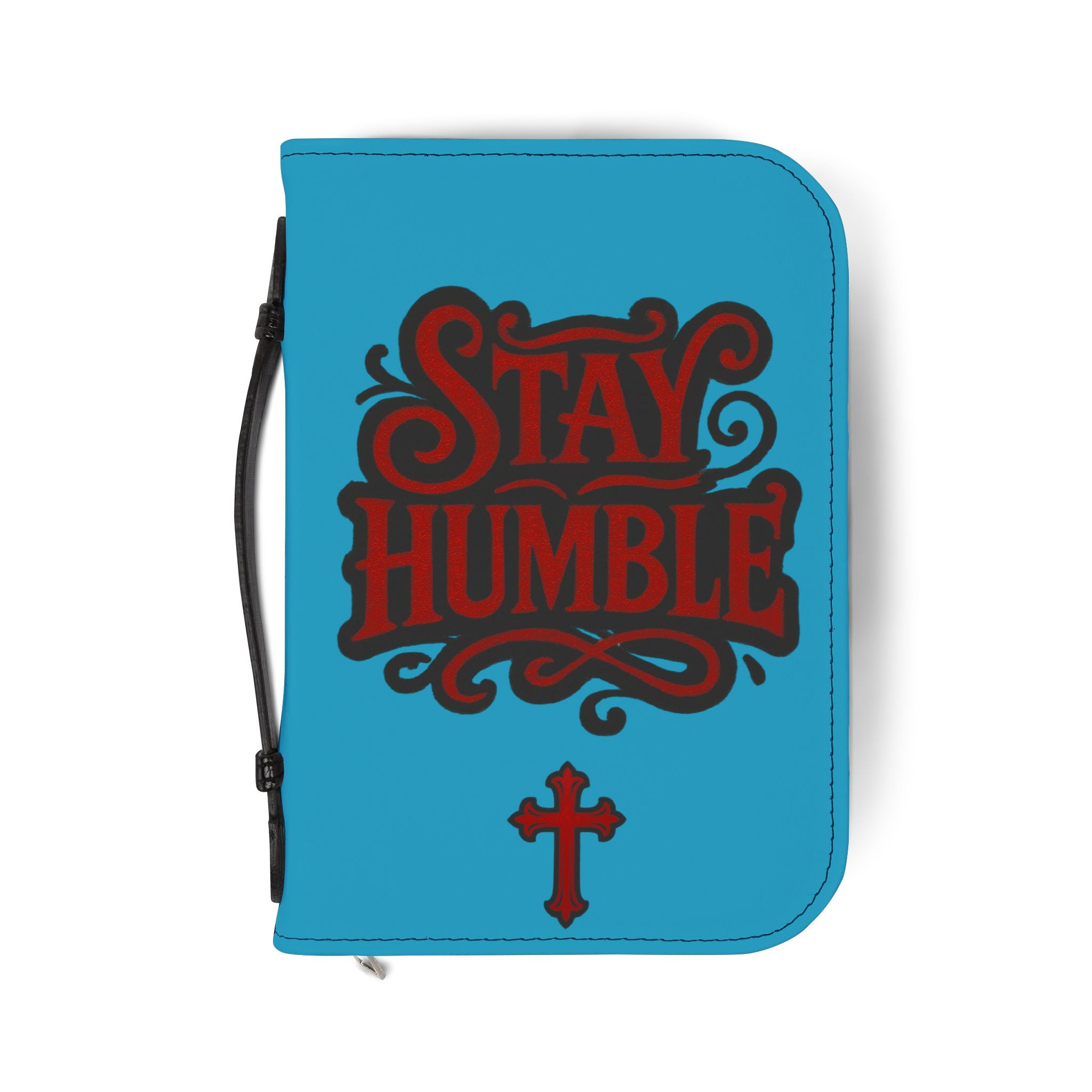 STAY HUMBLE Bible Cover - Turquoise