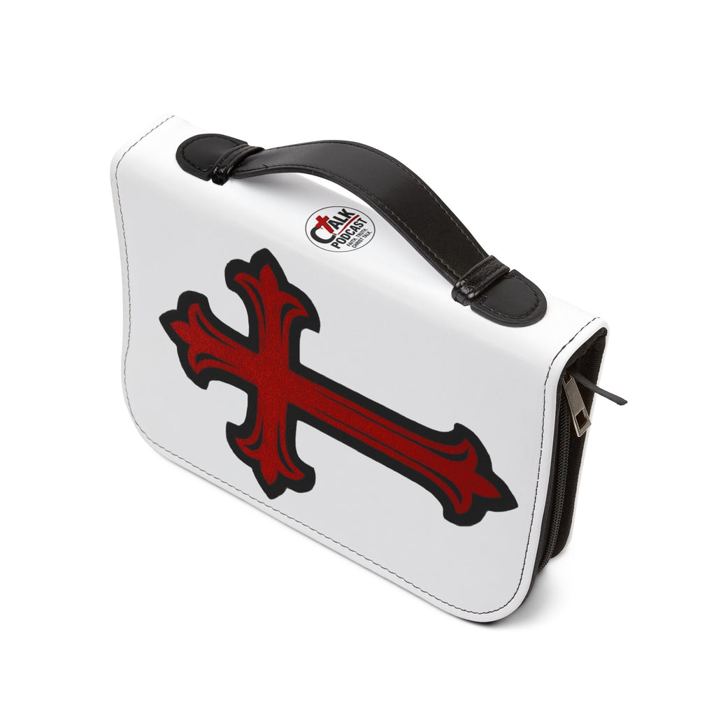 "My Worship Is Loud Because My Wounds Are Deep" Bible Cover - White