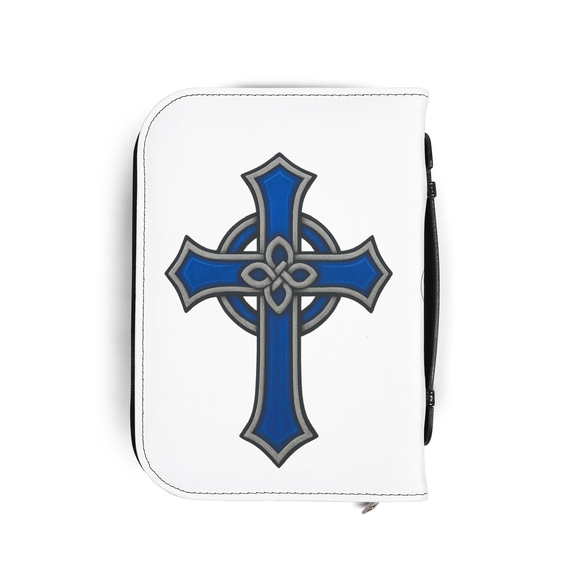 "I'm Going to Let God Fix It Because If I Fix It I'm Going to Jail" Bible Cover - White