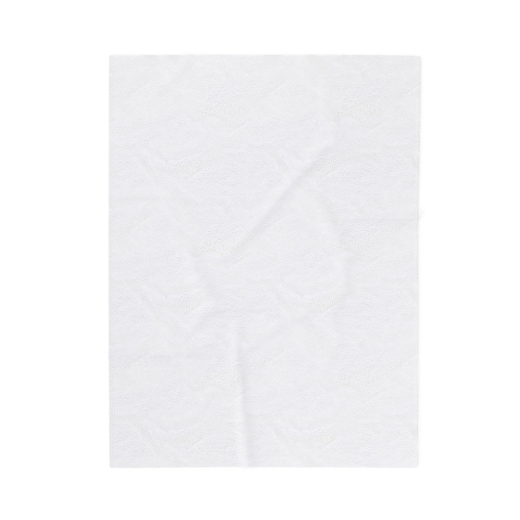 Velveteen Plush Blanket — "Stay Humble"