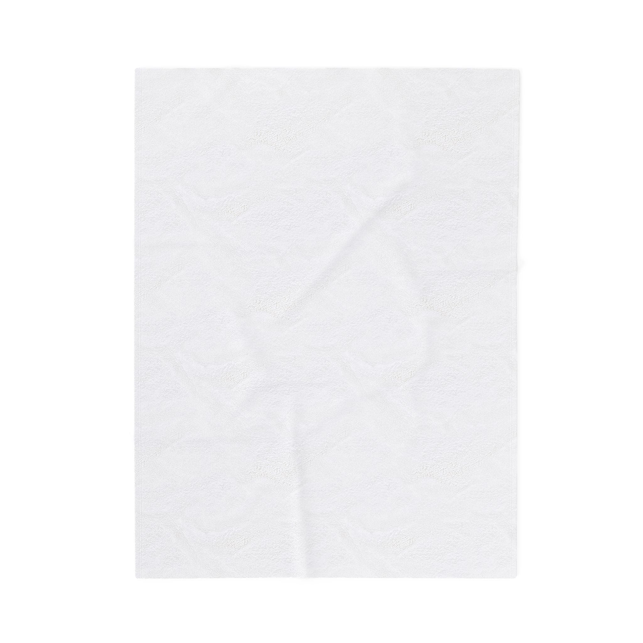 Velveteen Plush Blanket — "Stay Humble"