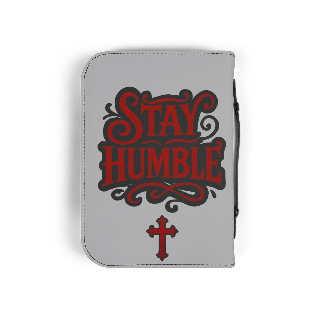 STAY HUMBLE Bible Cover - Gray